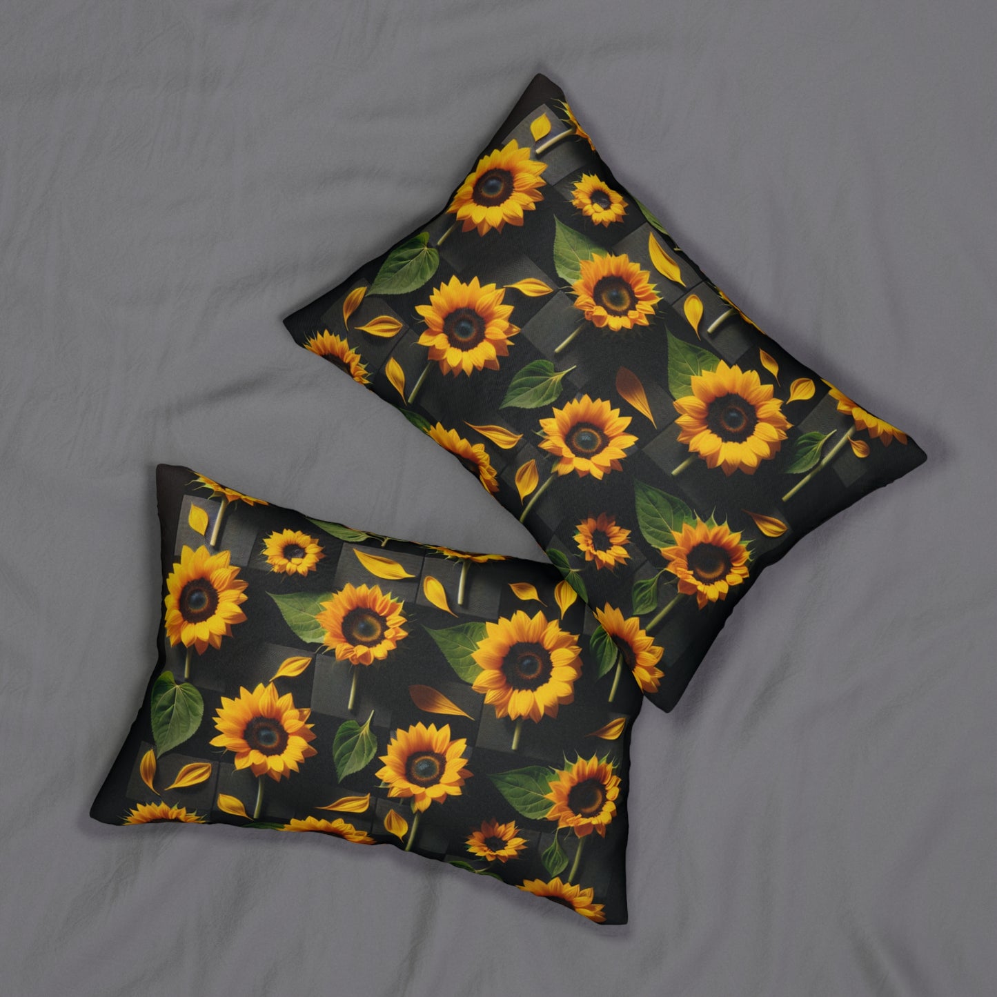 Sunflower Lumbar Pillow