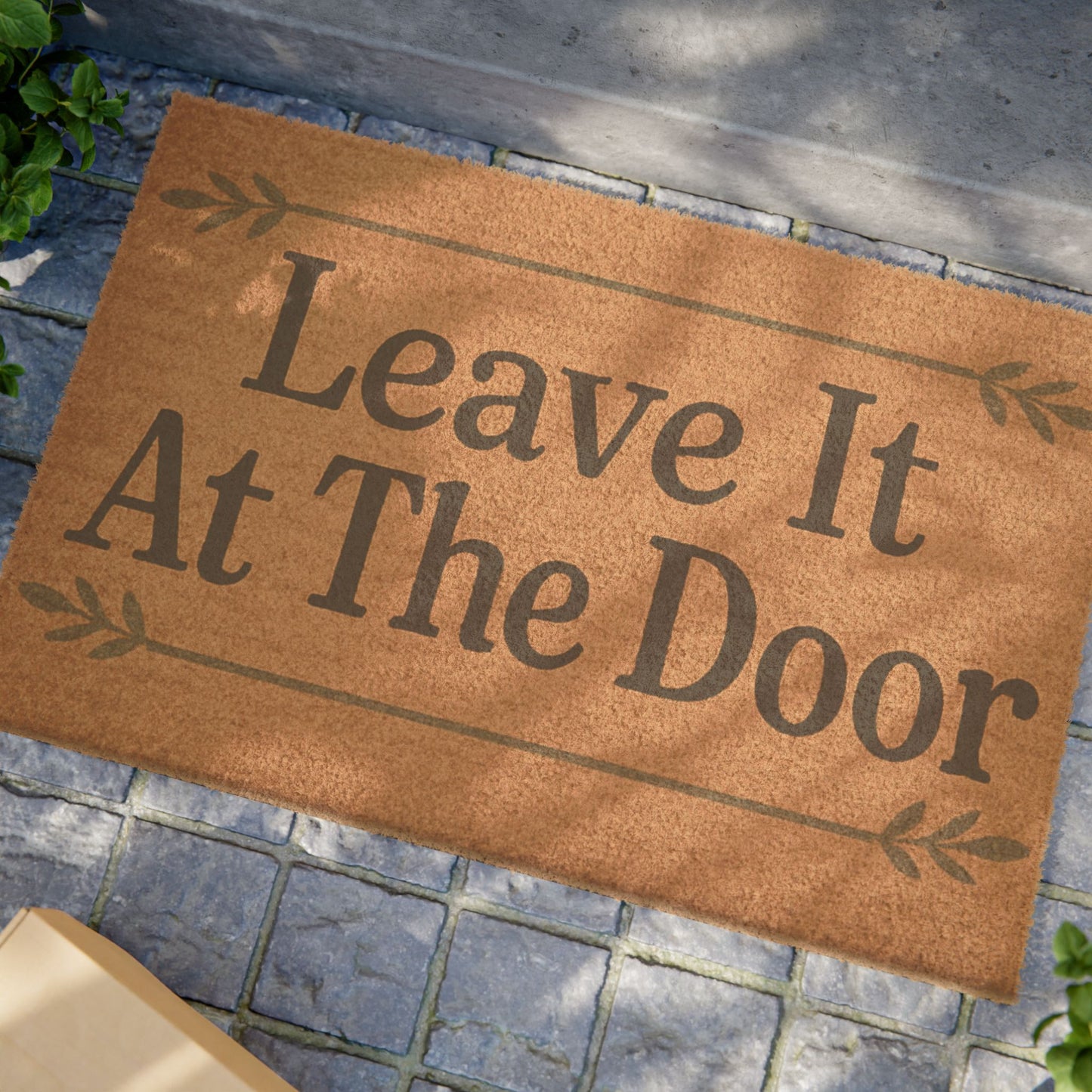 Leave It At The Door Doormat