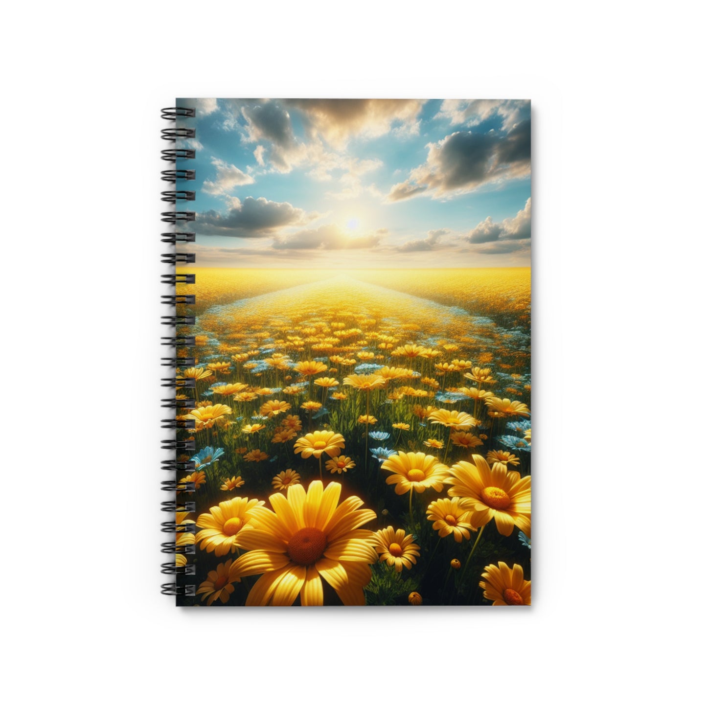Sunshine Blossom Spiral Notebook