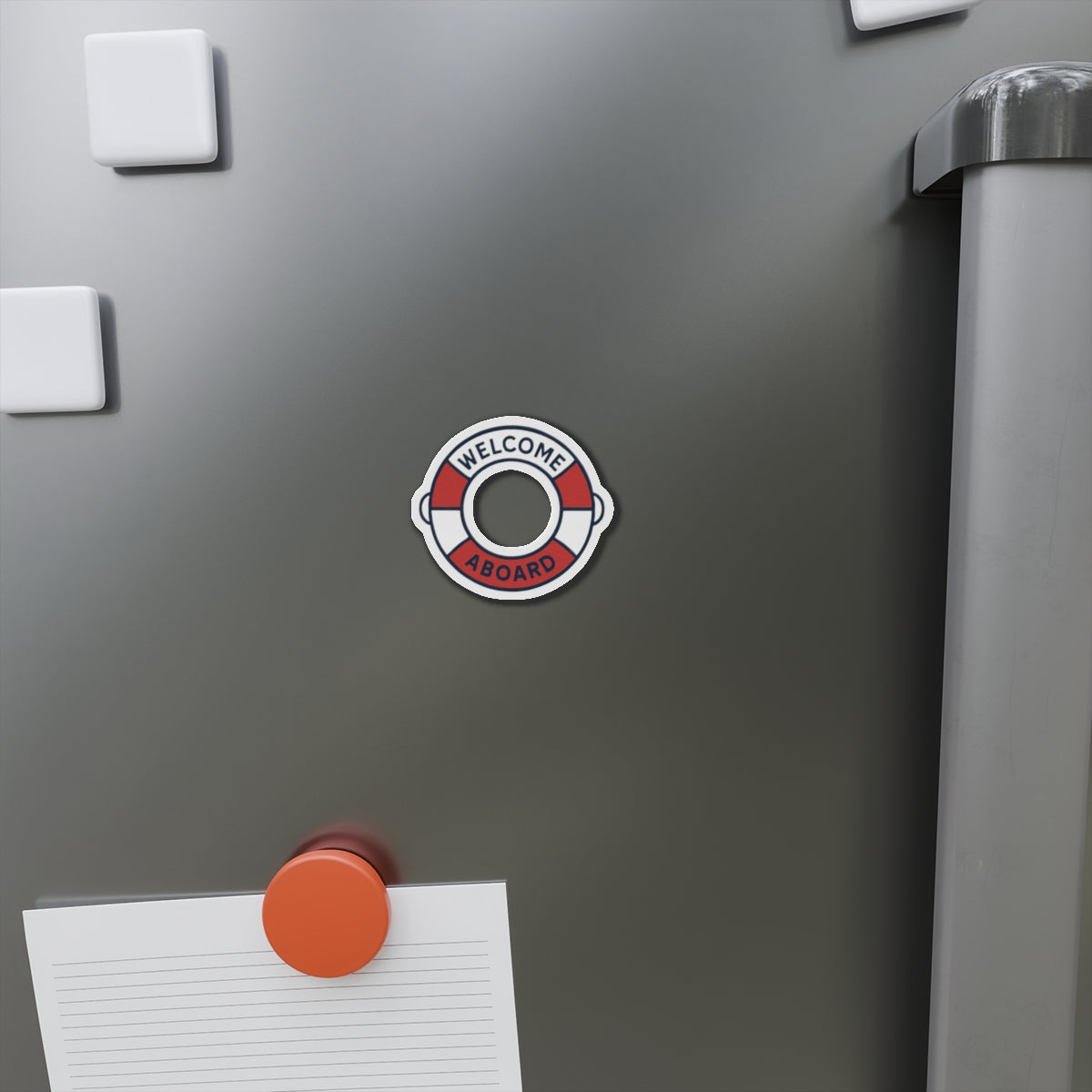 Welcome Aboard Die-Cut Magnet