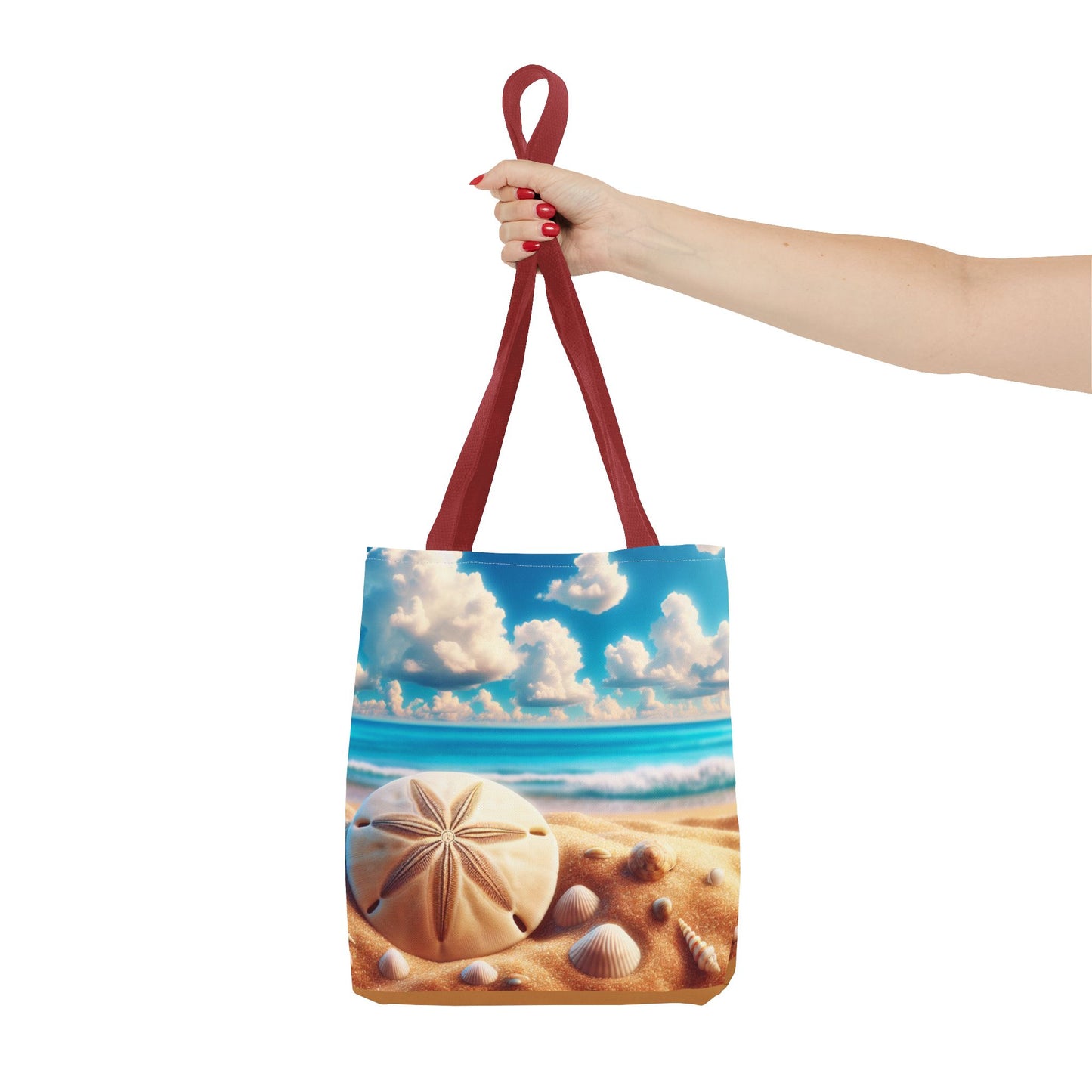 Beach Sand Dollar Tote Bag
