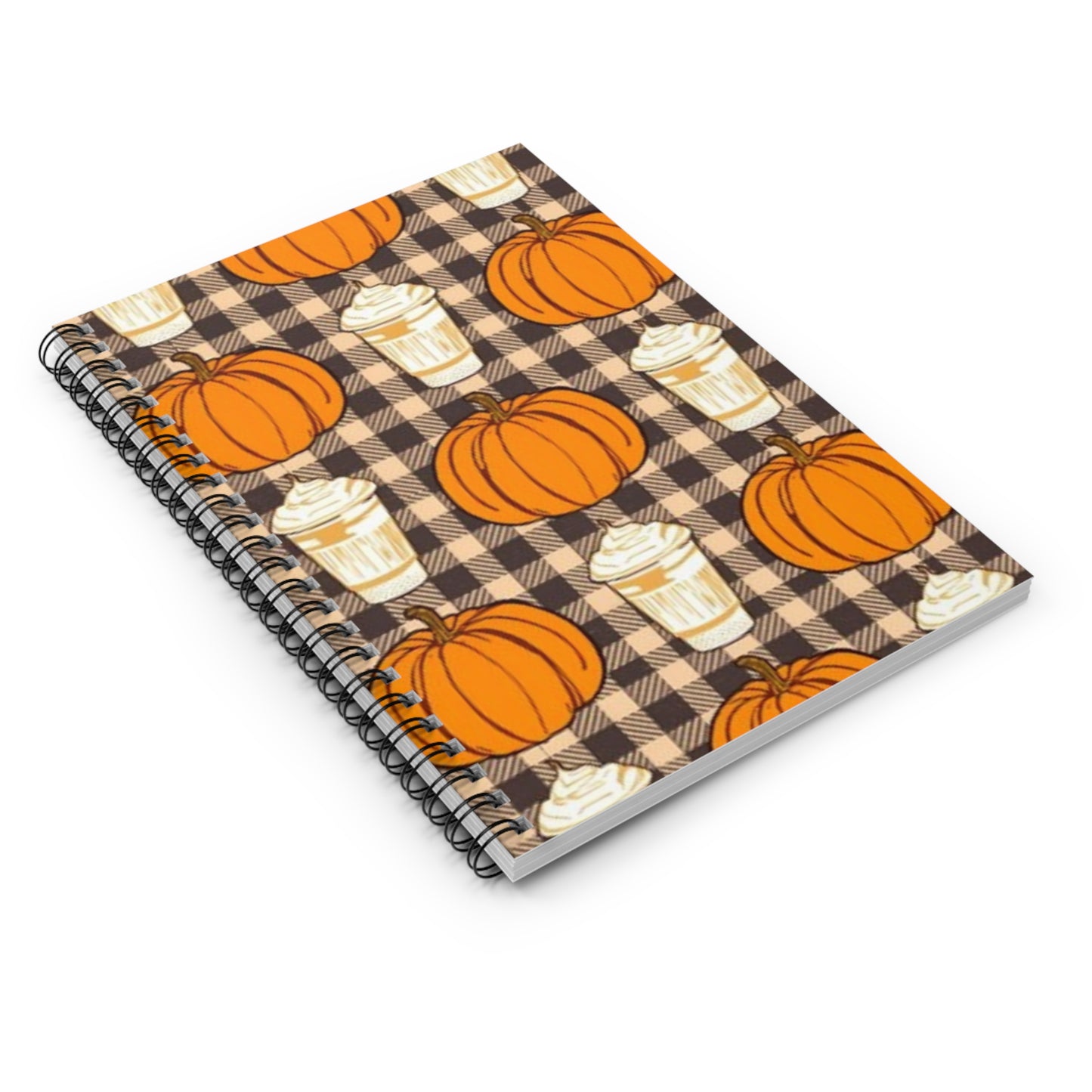 PSL Pumpkin Latter Spiral Notebook