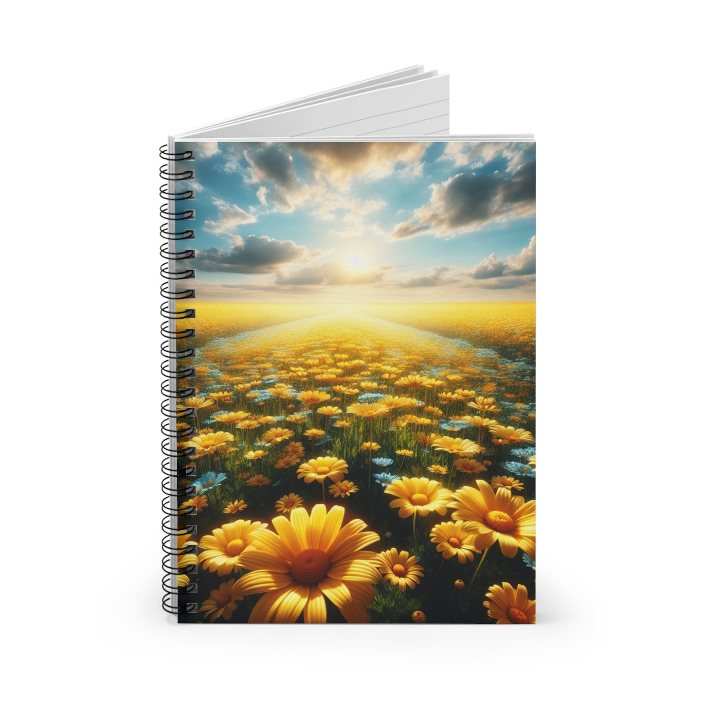 Sunshine Blossom Spiral Notebook