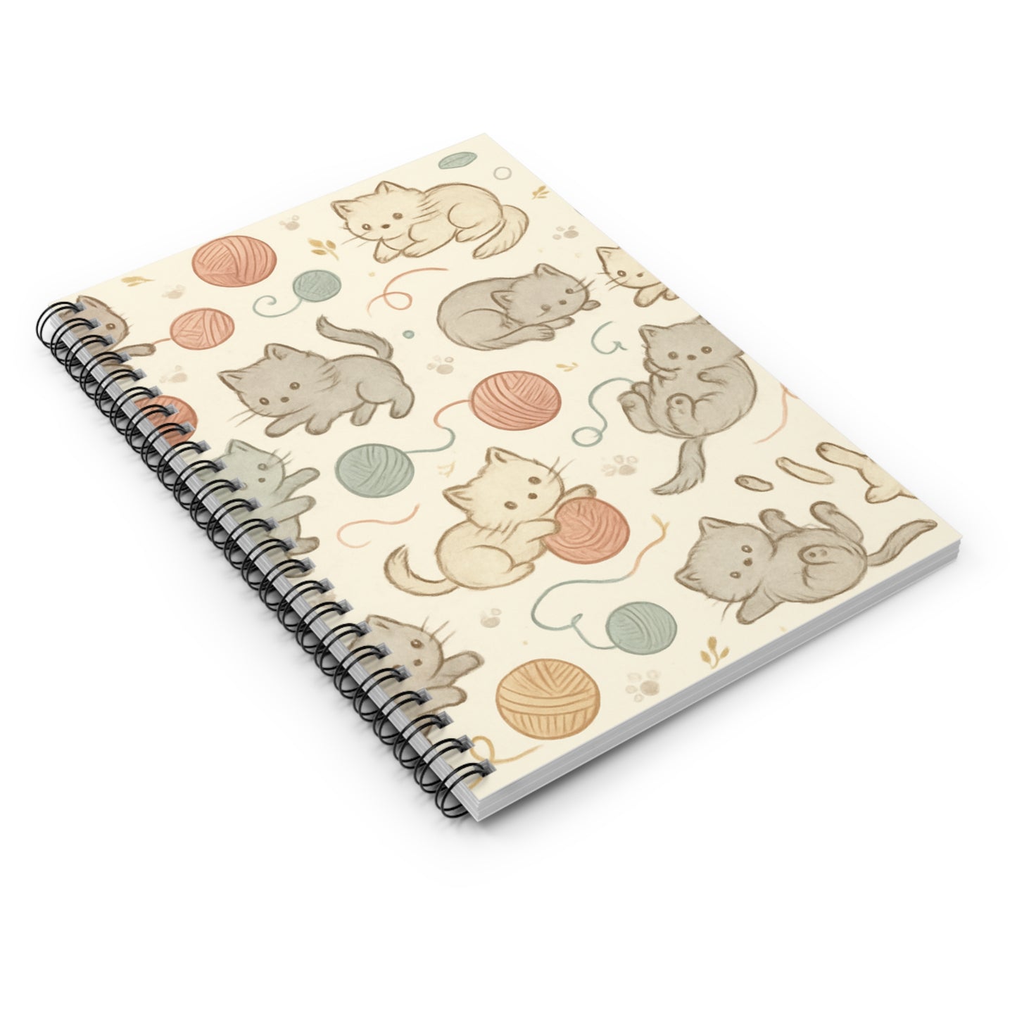 Kitten Spiral Notebook