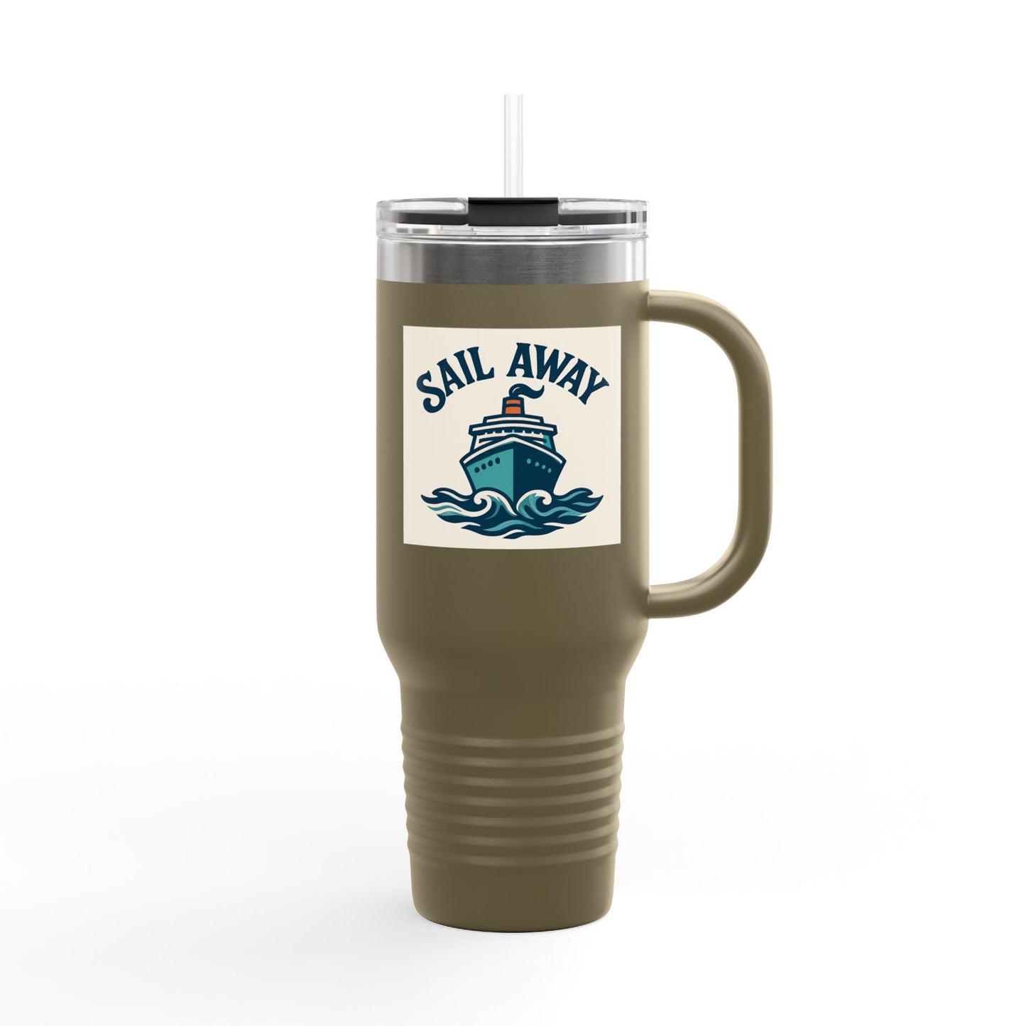 Sail Away Insulated Travel Mug 40oz