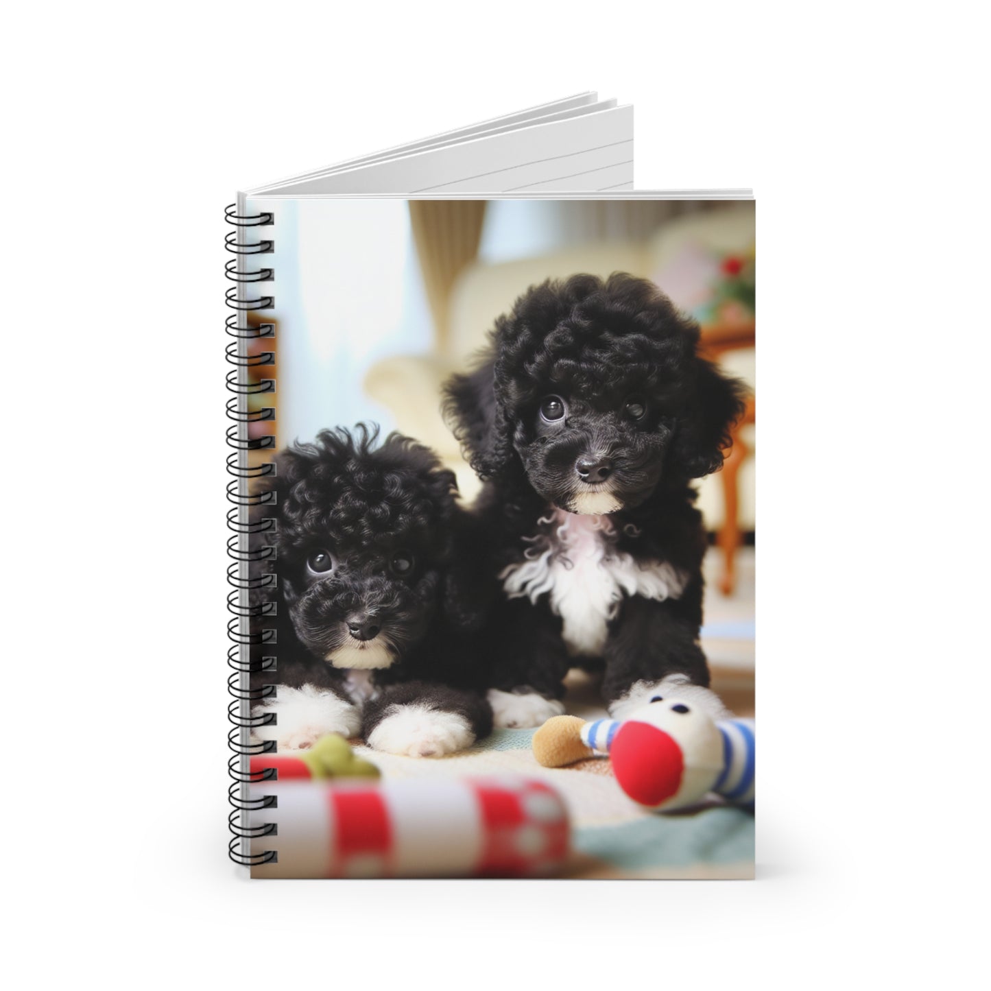 Doodle Puppy Spiral Notebook