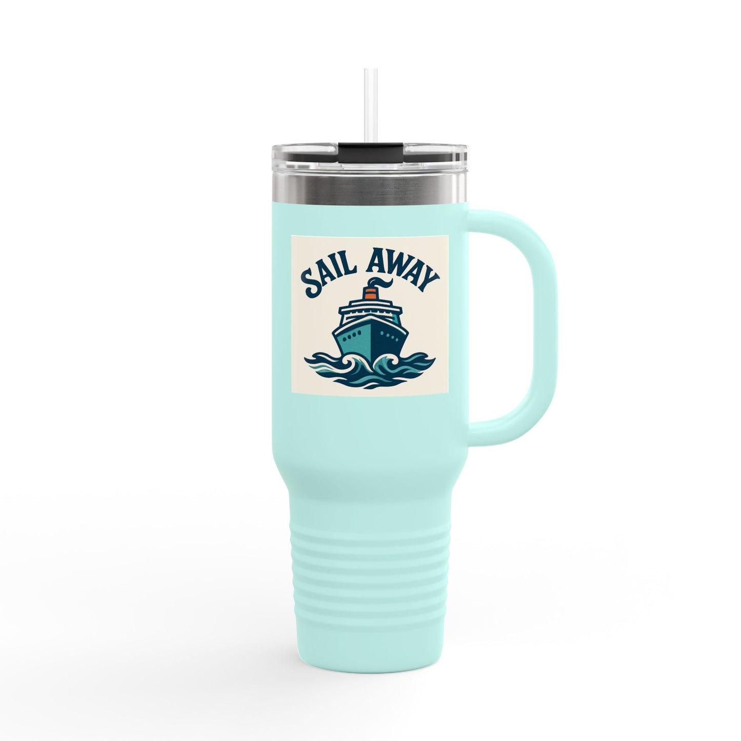Sail Away Insulated Travel Mug 40oz