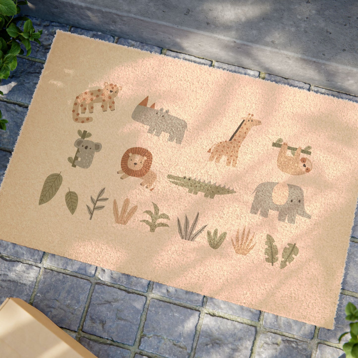 Doormat Baby Animals