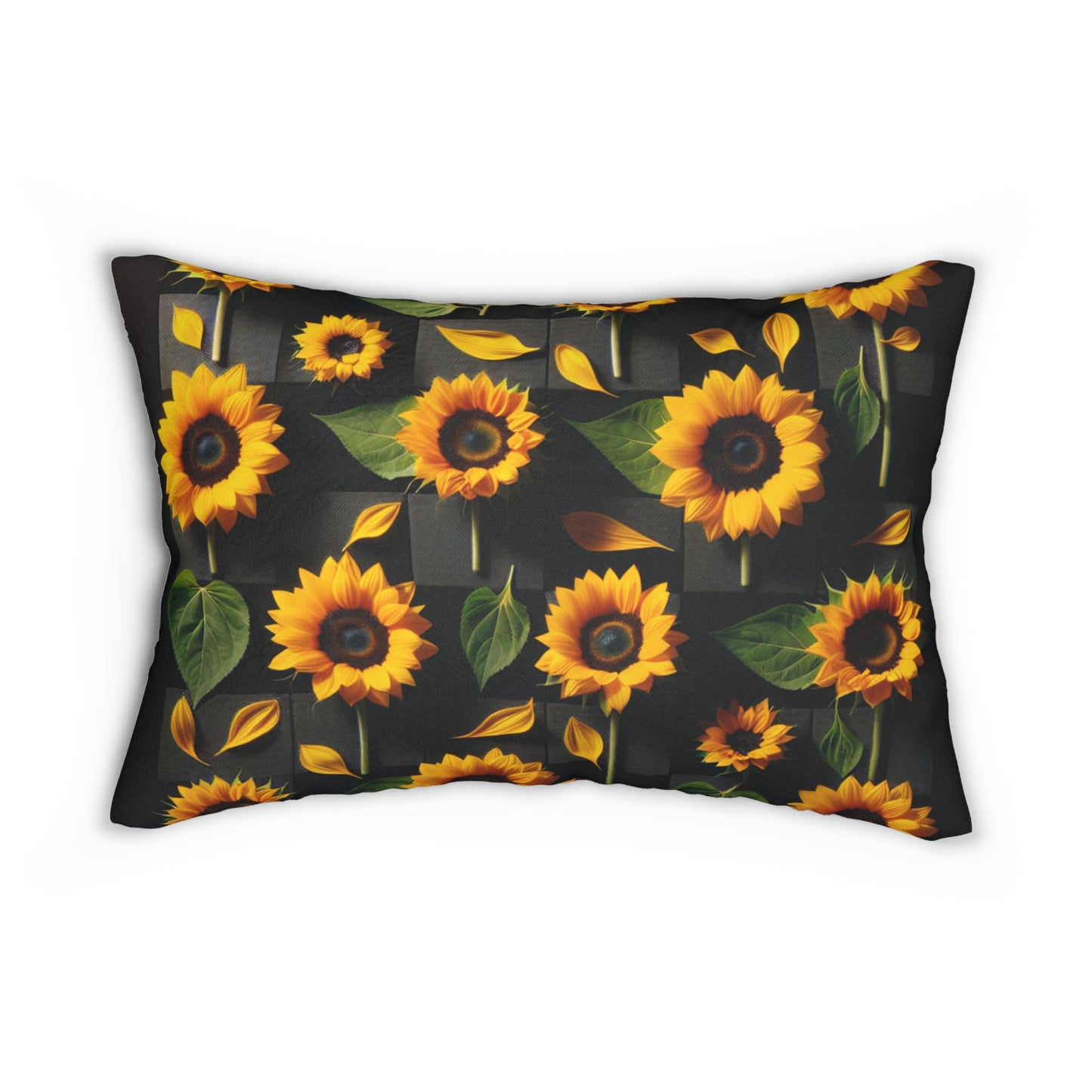 Sunflower Lumbar Pillow