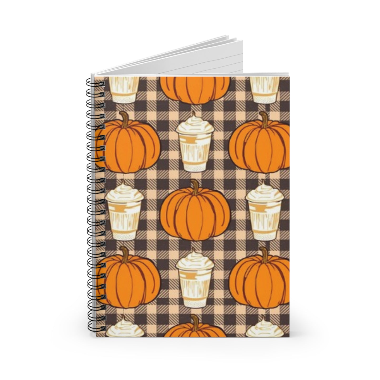 PSL Pumpkin Latter Spiral Notebook