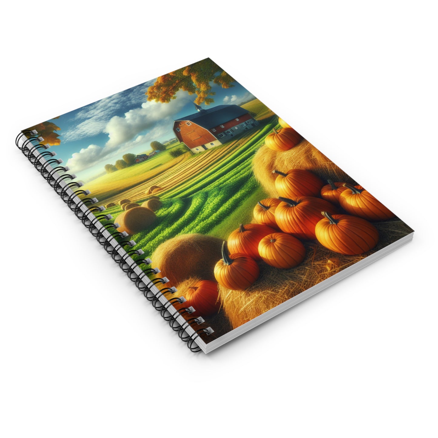 Fall Harvest Spiral Notebook