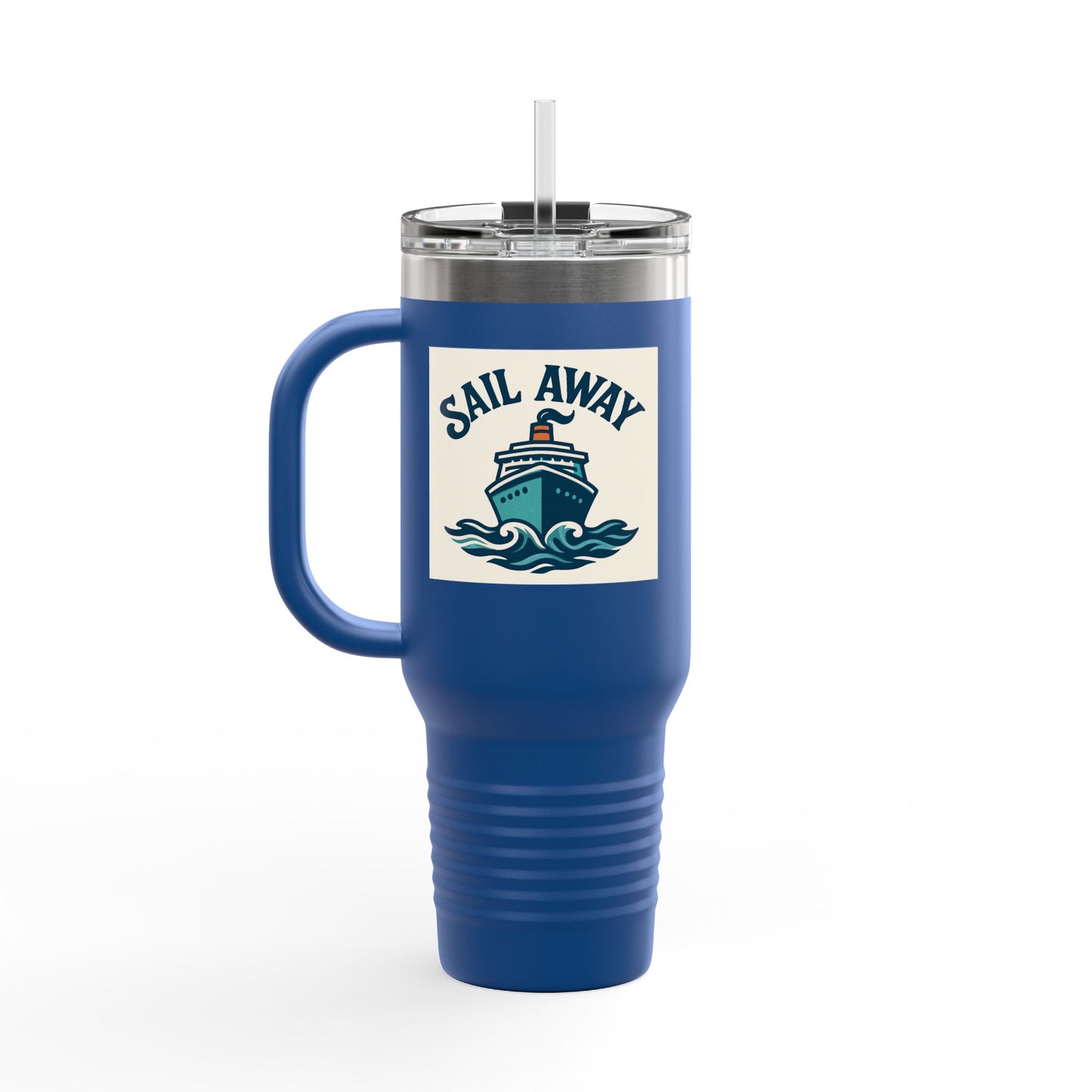 Sail Away Insulated Travel Mug 40oz
