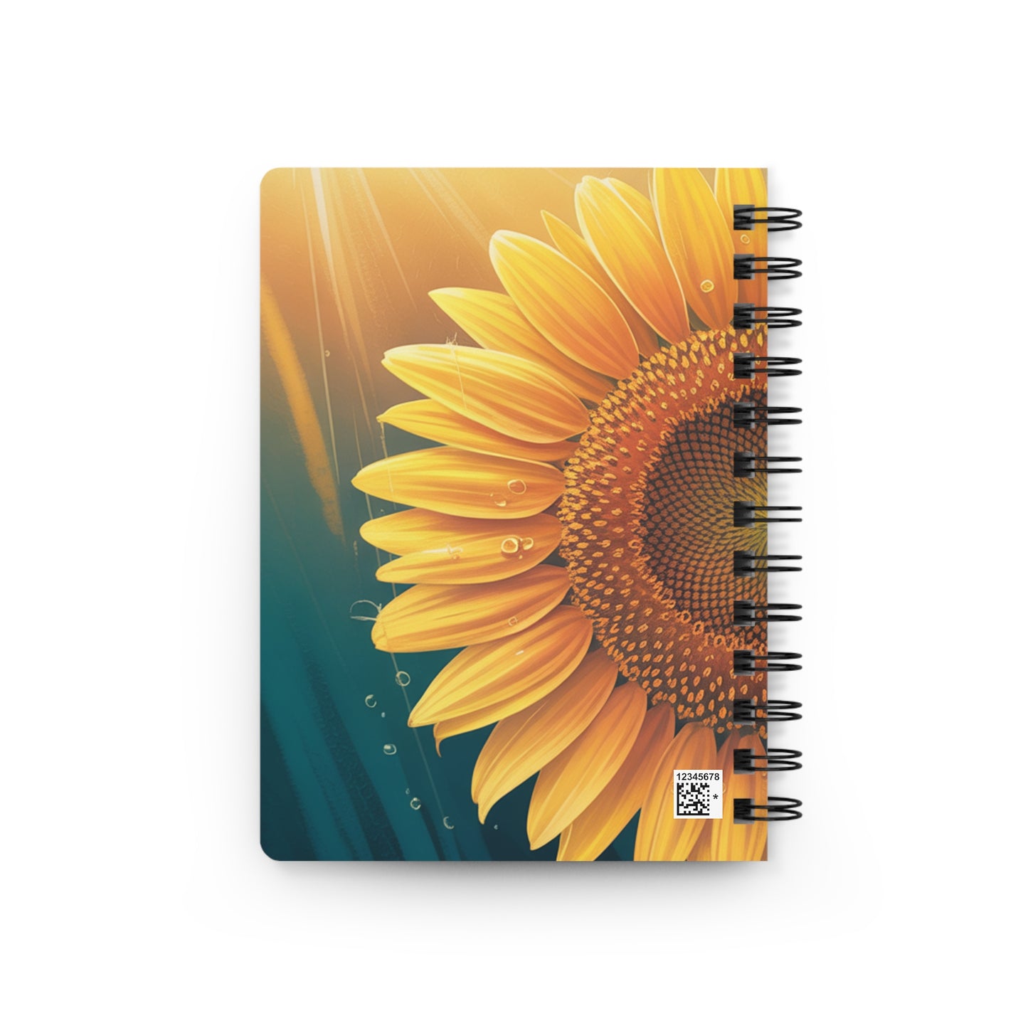 Sunflower Spiral Bound Journal