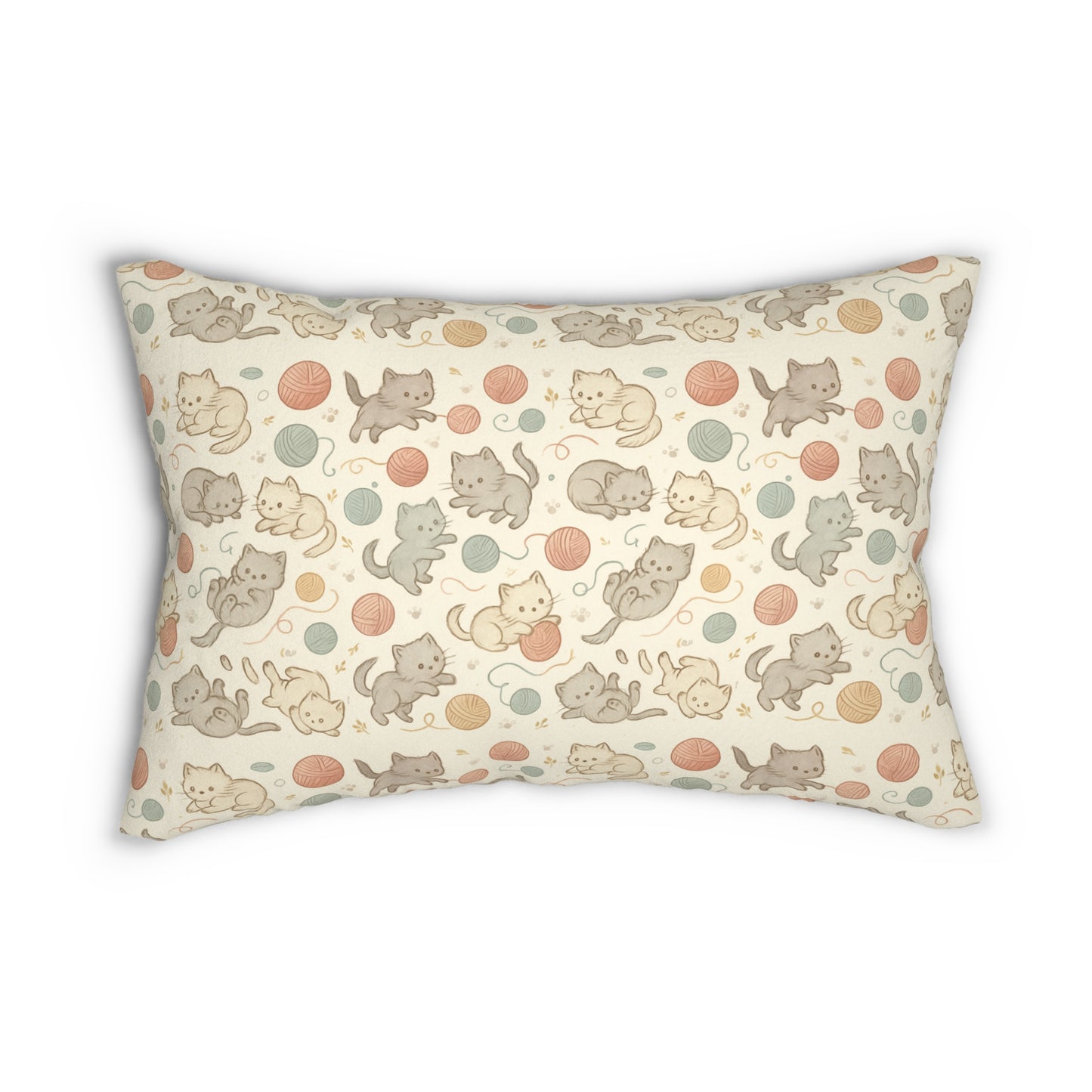 Kittens Lumbar Pillow