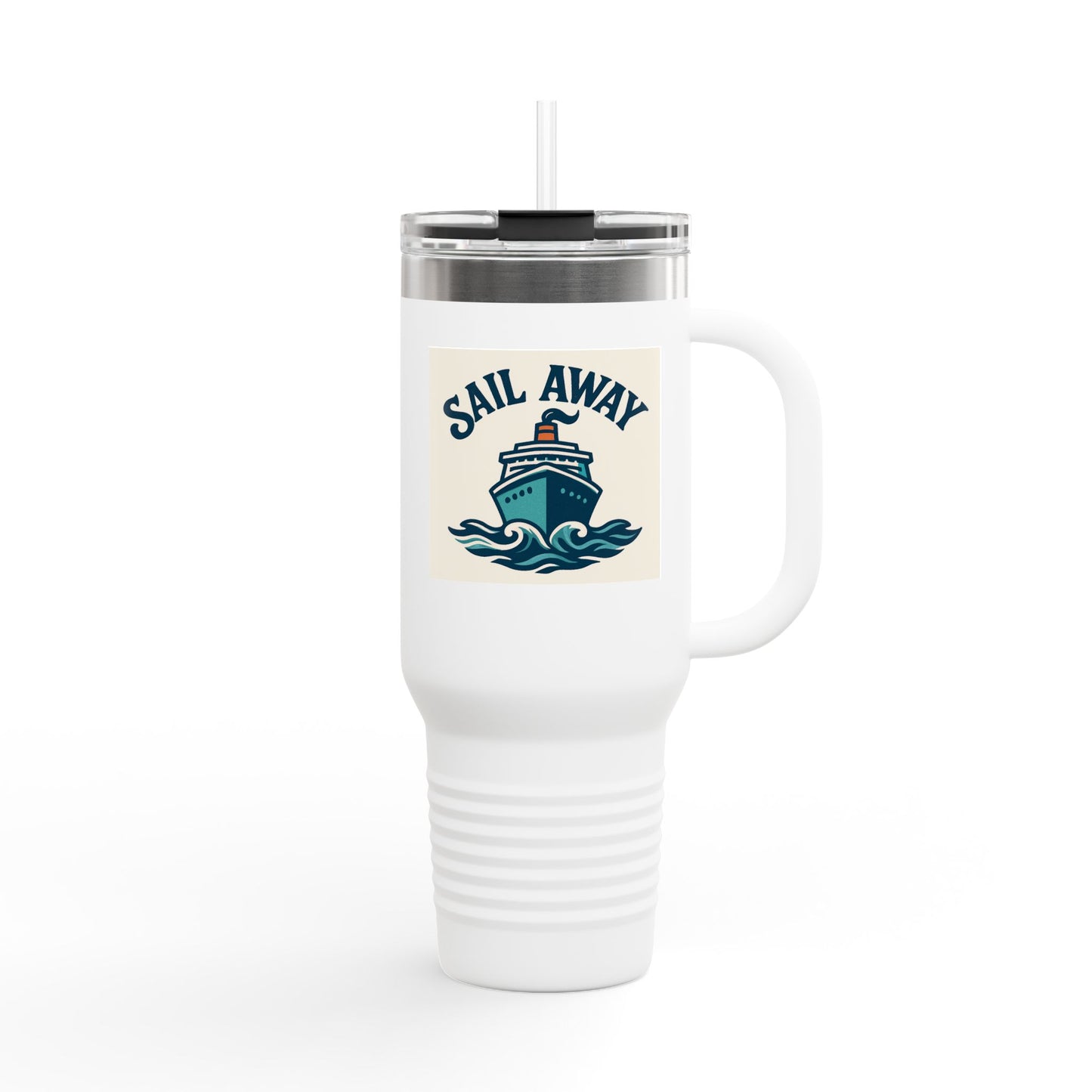 Sail Away Insulated Travel Mug 40oz