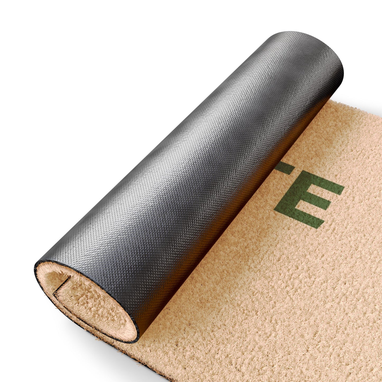 Fáilte Doormat — Irish Welcome Coir Mat with Shamrock