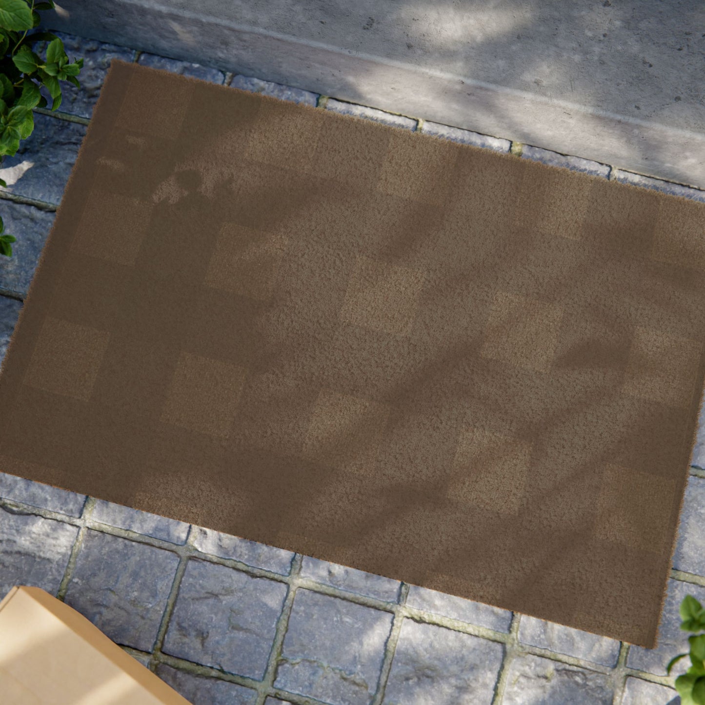 Black and Gray Doormat