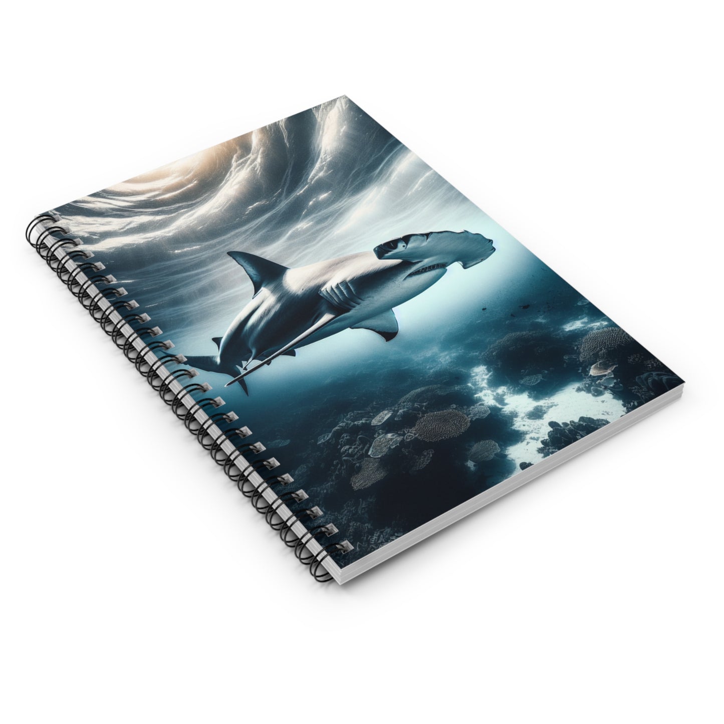 Hammerhead Shark Spiral Notebook