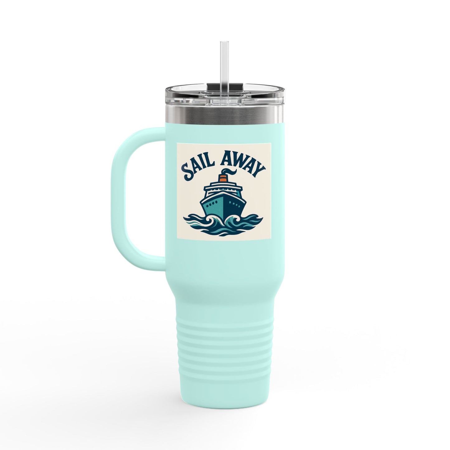 Sail Away Insulated Travel Mug 40oz
