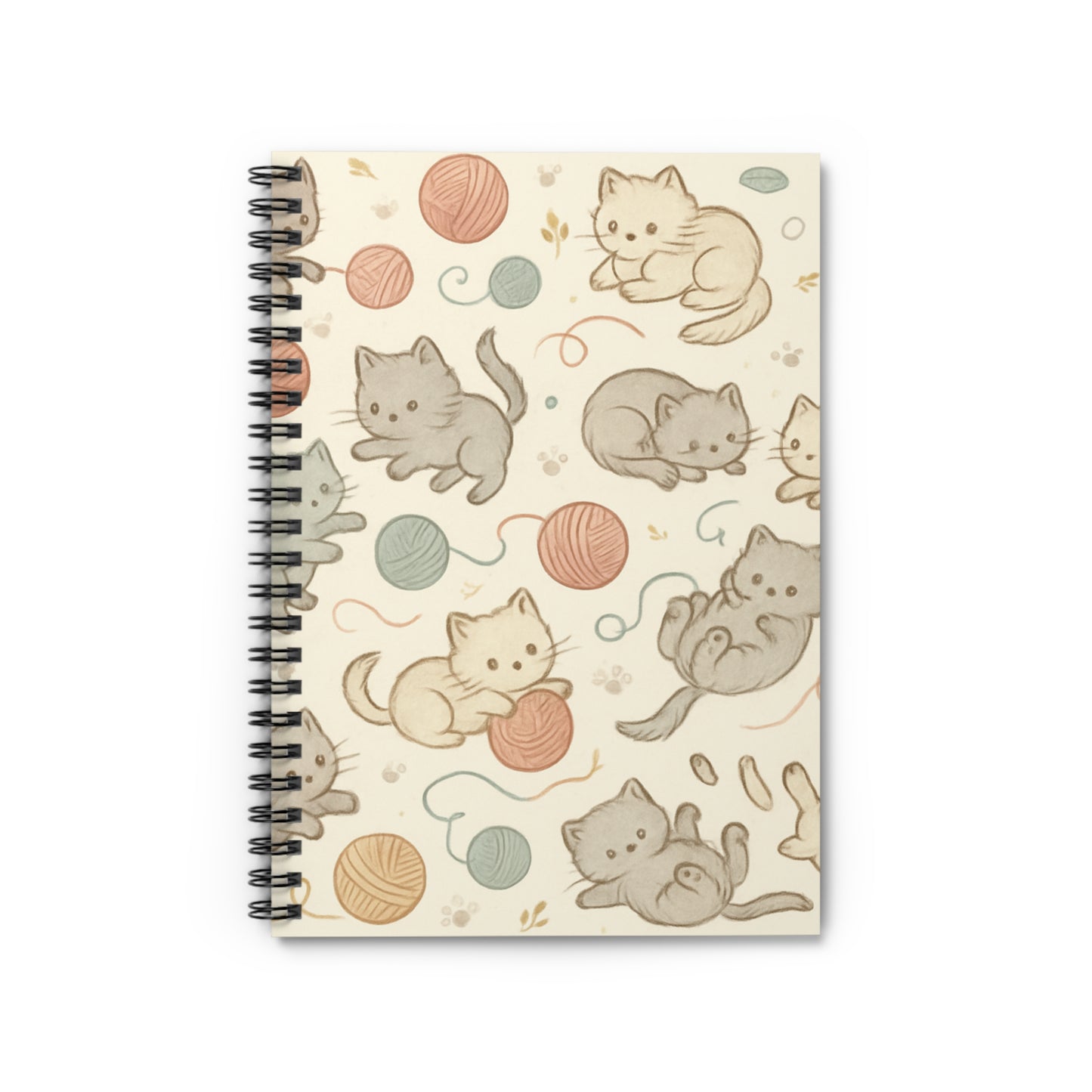 Kitten Spiral Notebook
