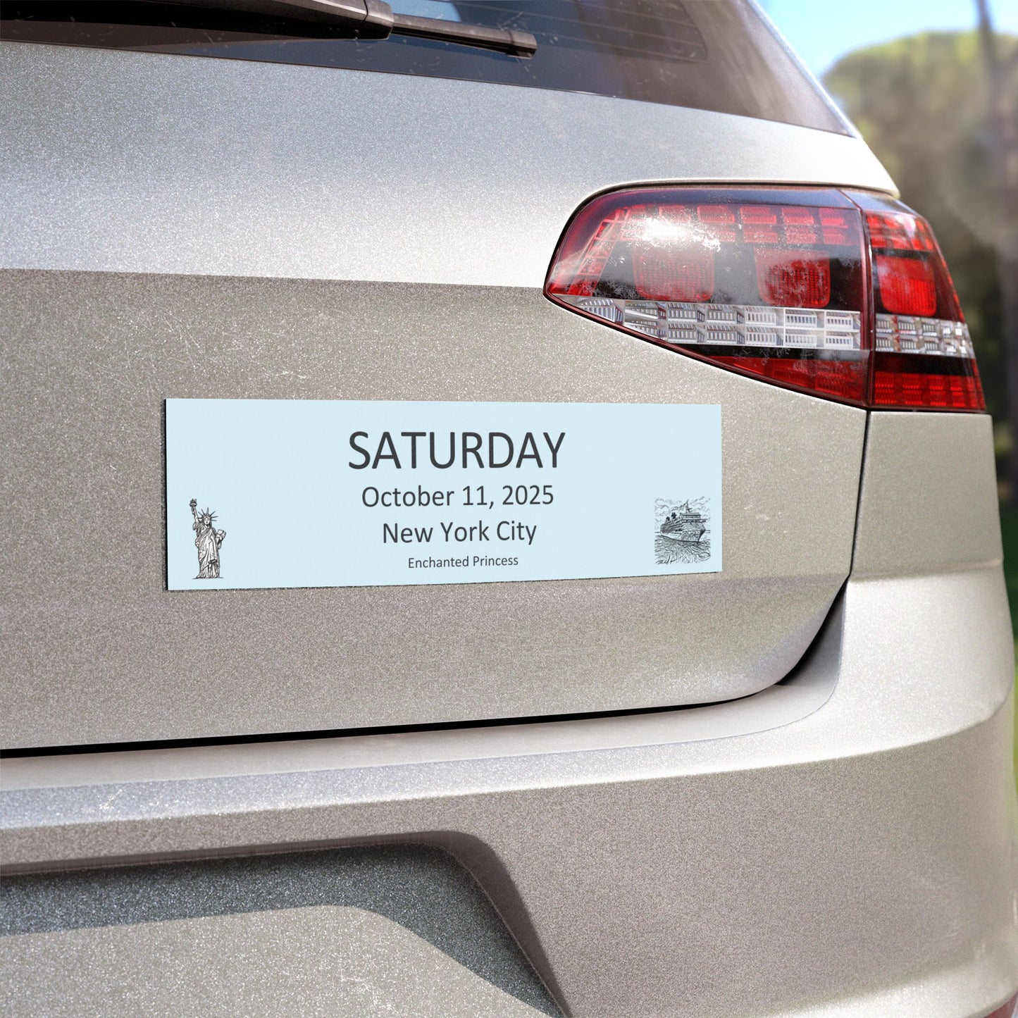 Enchanted Princess Saturday Magnet