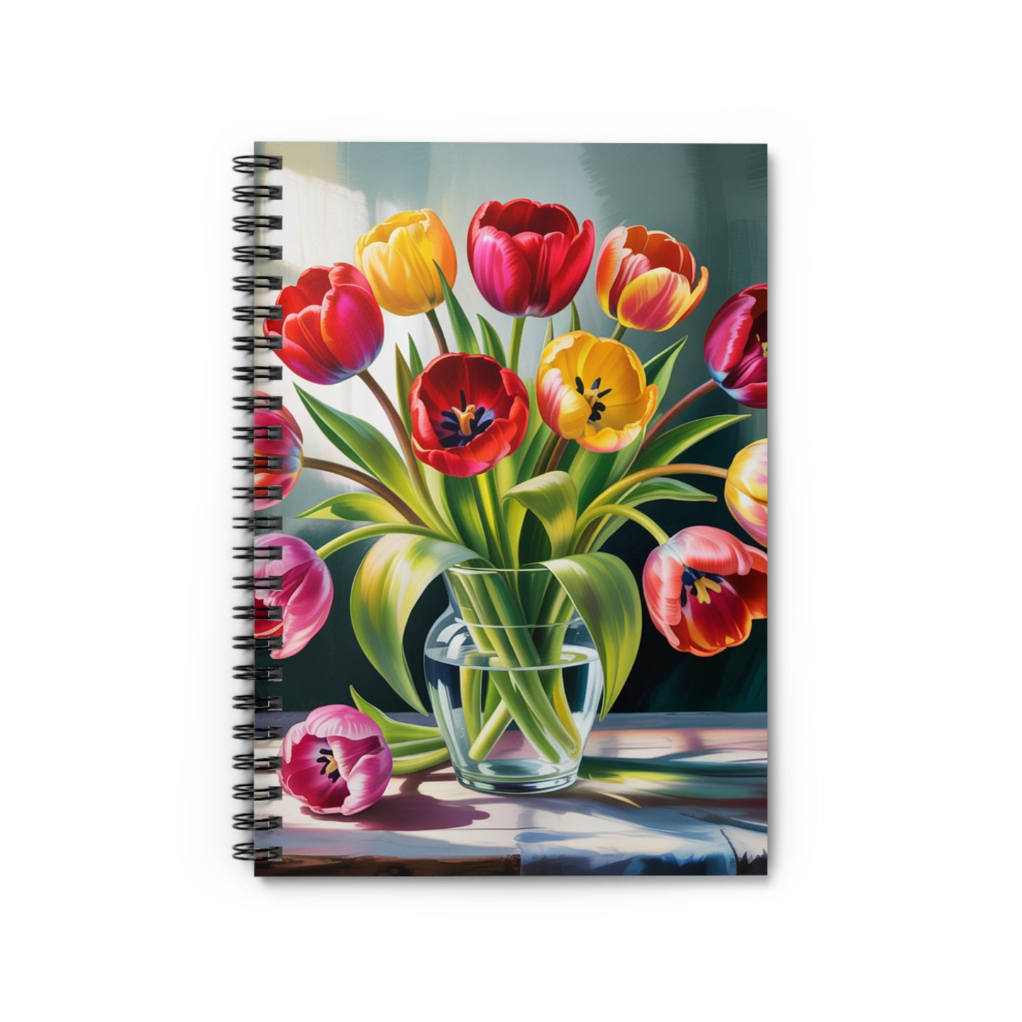 Tulip Spiral Notebook