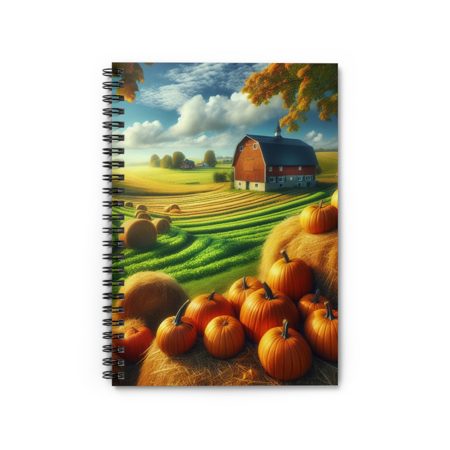 Fall Harvest Spiral Notebook