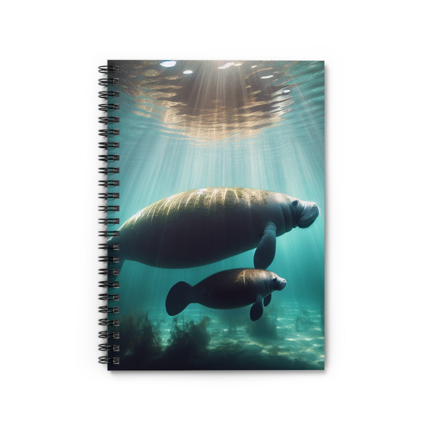 Manatee Family Spiral Notebook