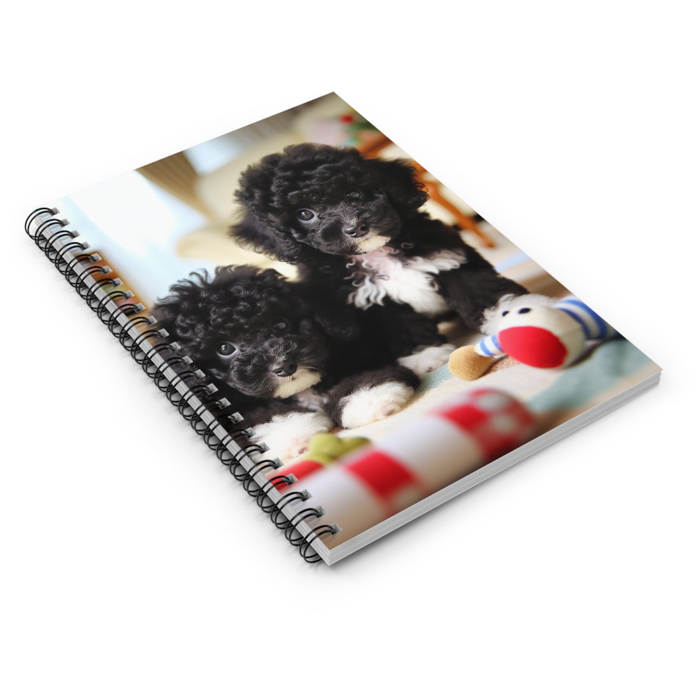 Doodle Puppy Spiral Notebook