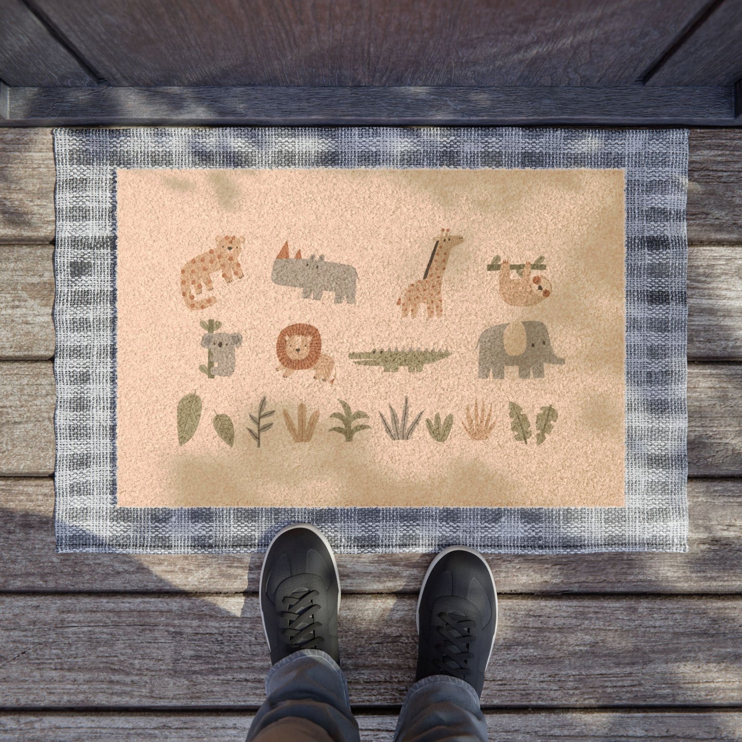 Doormat Baby Animals