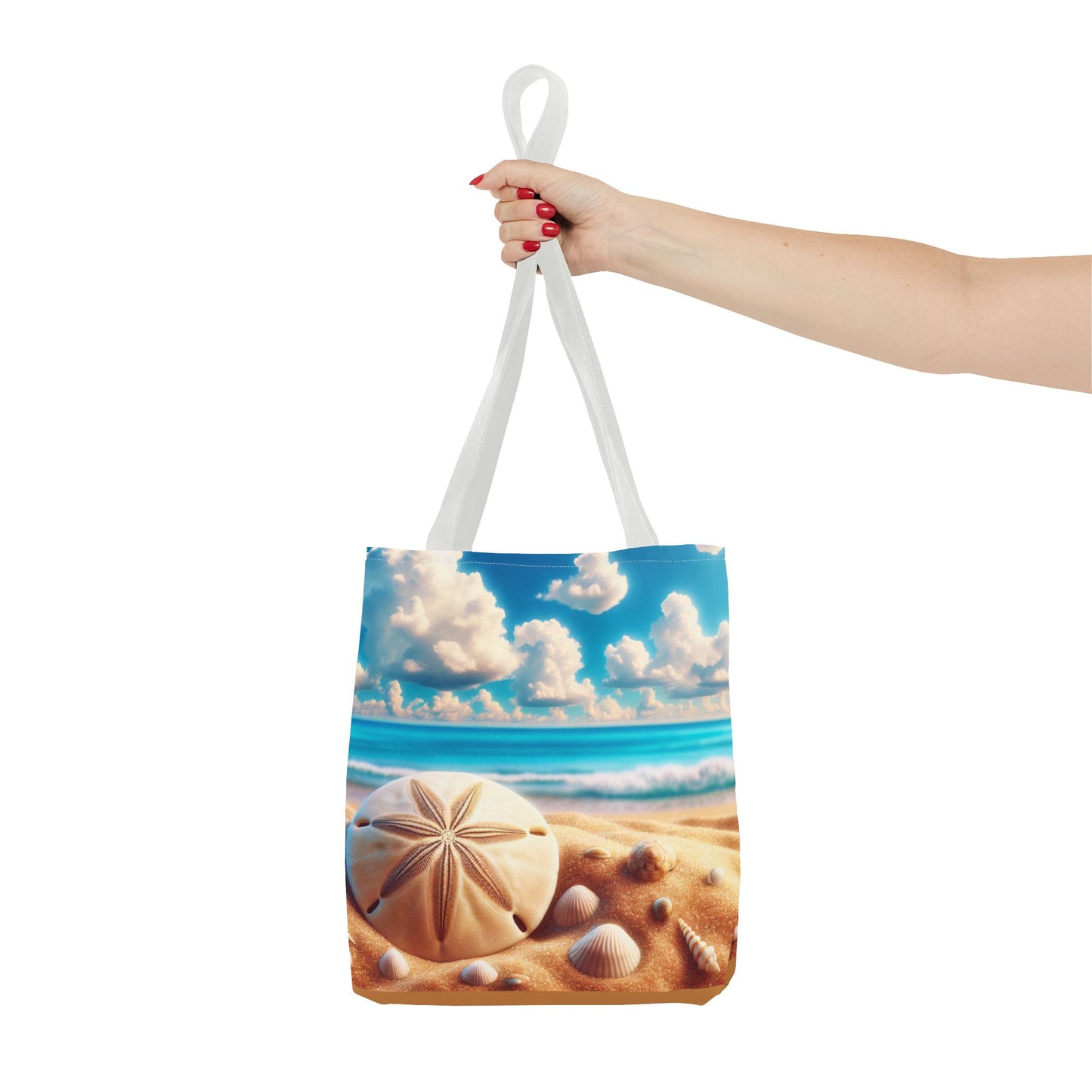 Beach Sand Dollar Tote Bag