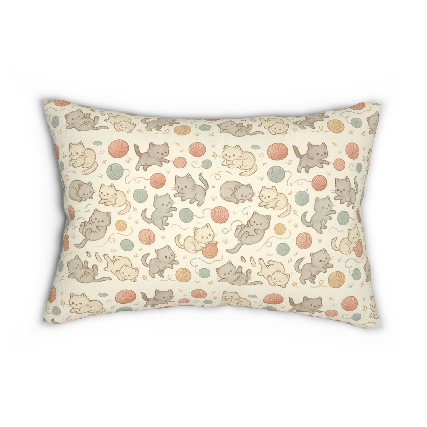 Kittens Lumbar Pillow