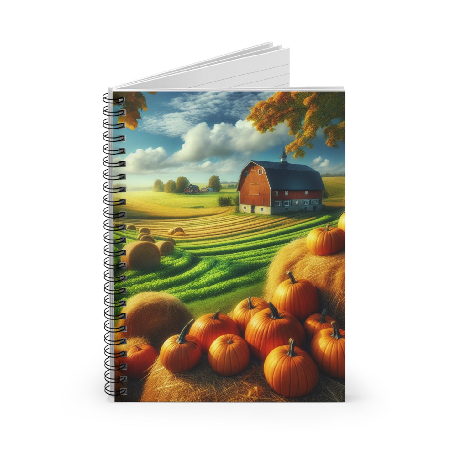 Fall Harvest Spiral Notebook