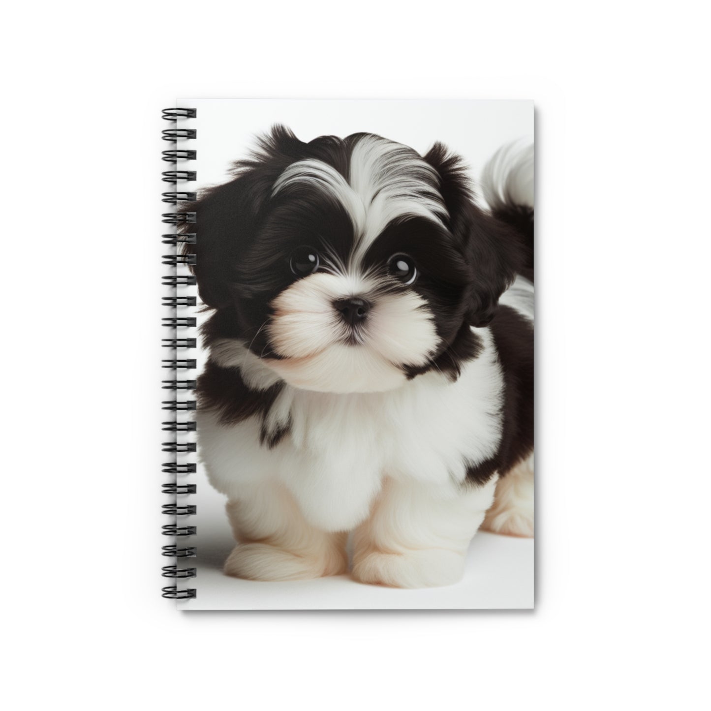 Shih Tzu Puppy Spiral Notebook
