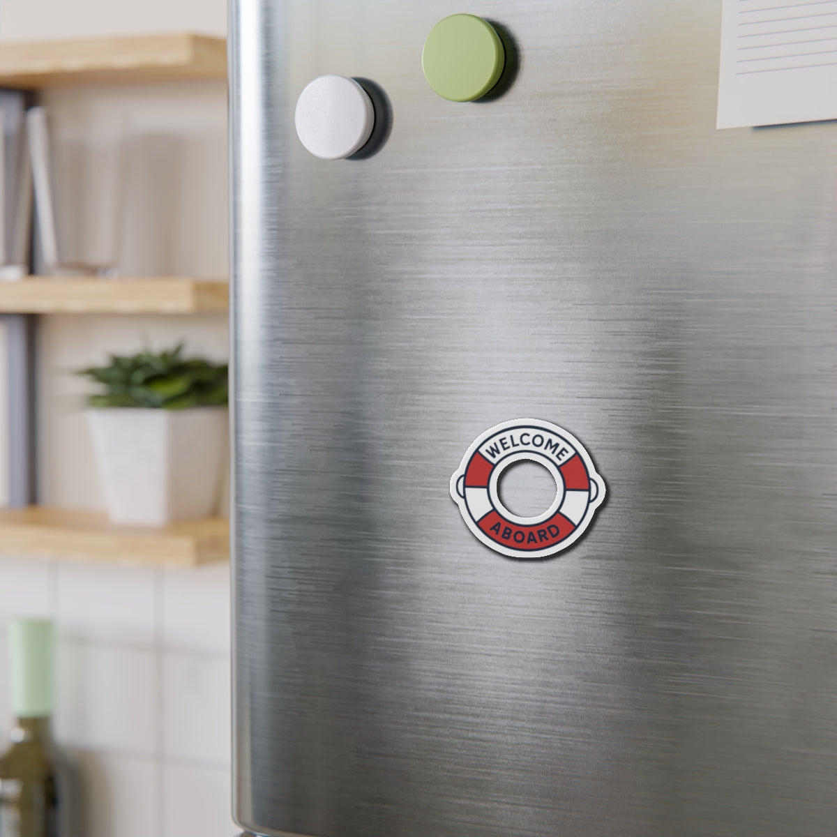 Welcome Aboard Die-Cut Magnet