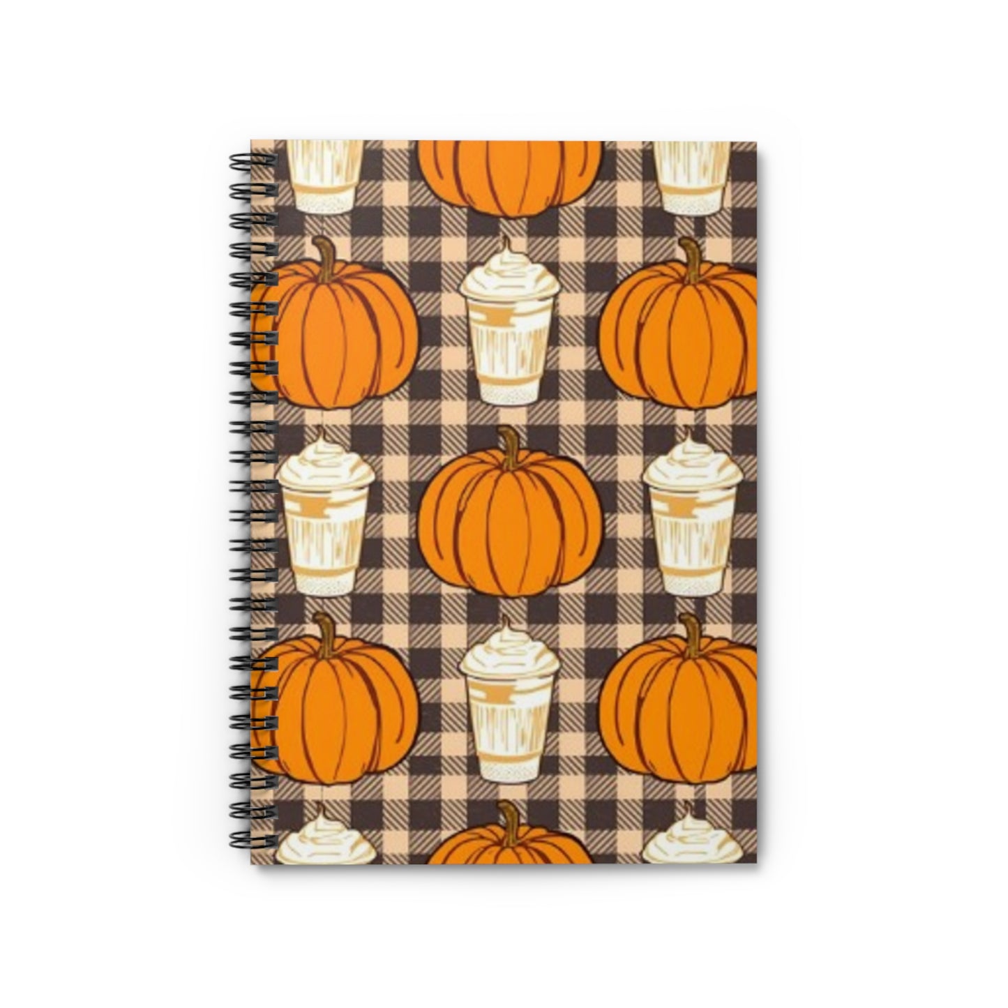 PSL Pumpkin Latter Spiral Notebook