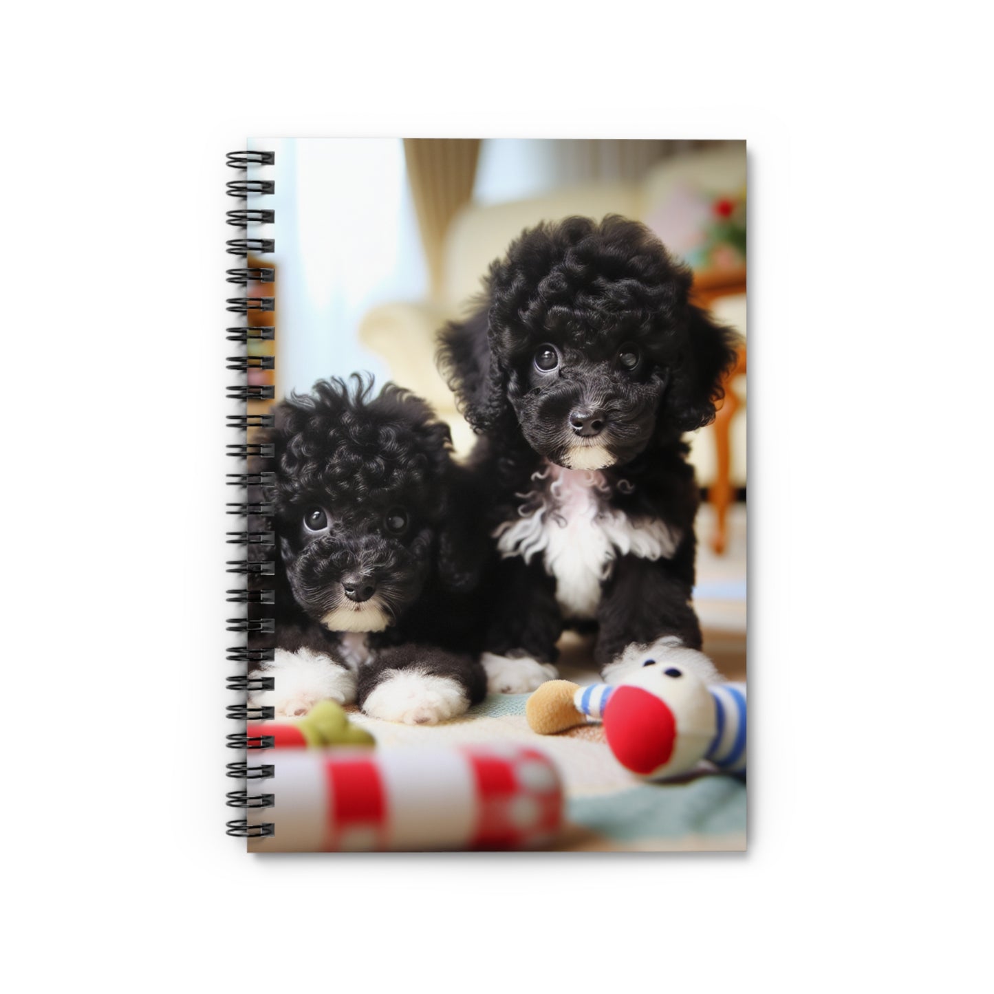 Doodle Puppy Spiral Notebook