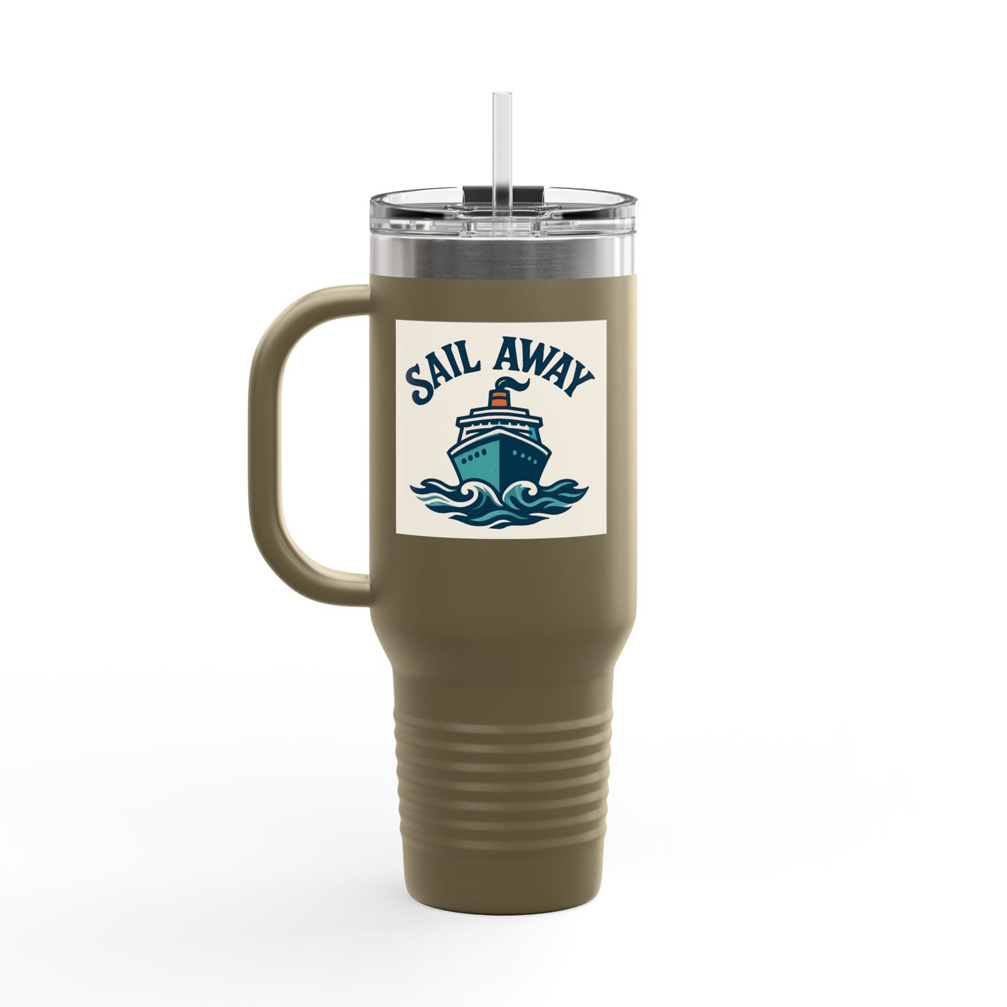 Sail Away Insulated Travel Mug 40oz