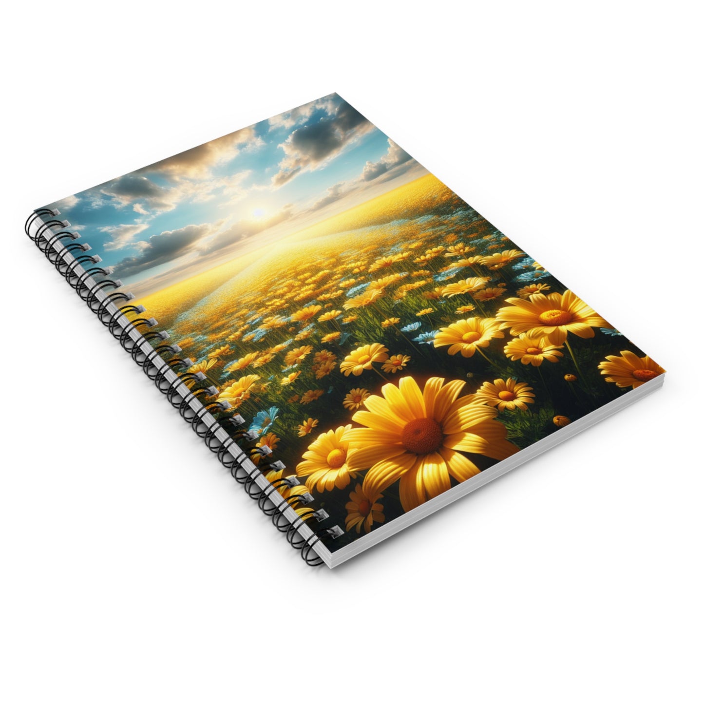 Sunshine Blossom Spiral Notebook