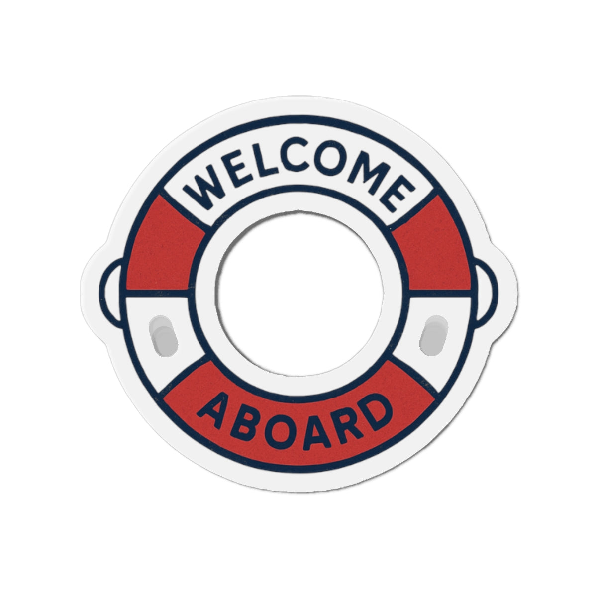 Welcome Aboard Die-Cut Magnet