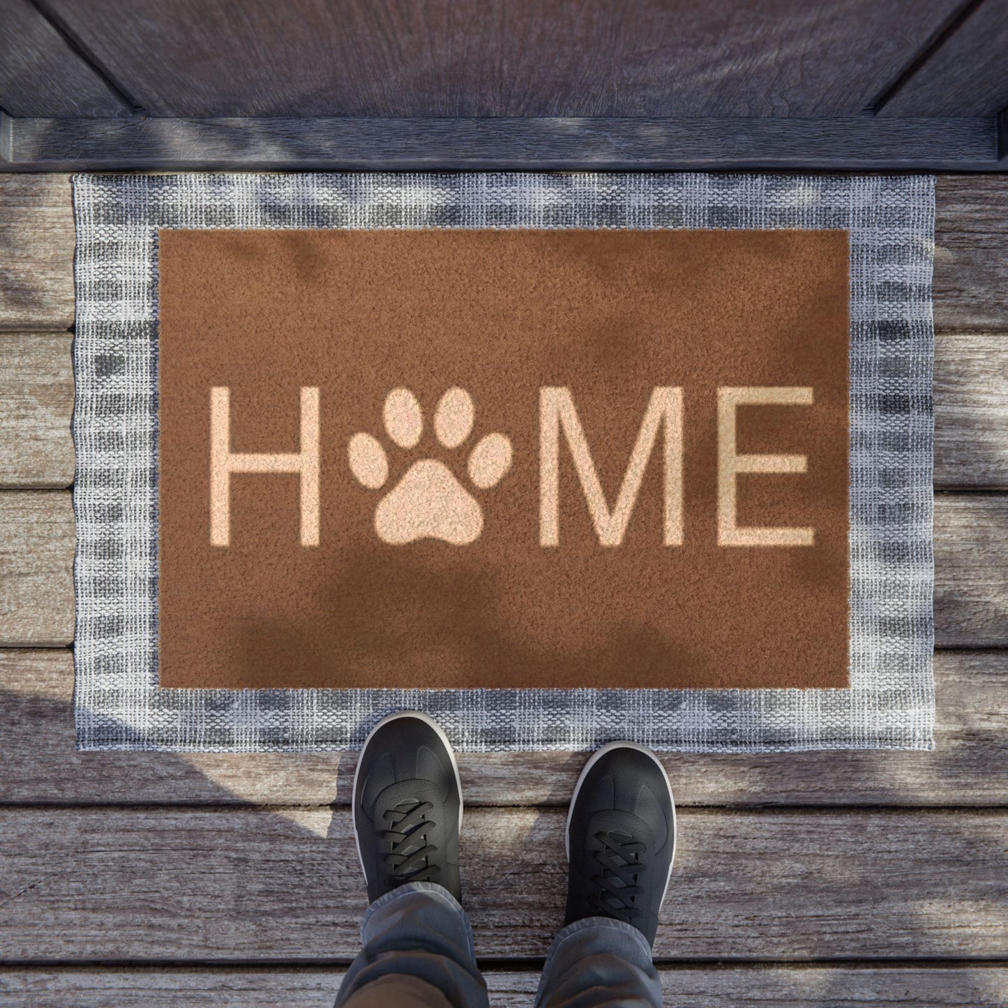 HOME Paw Print Doormat