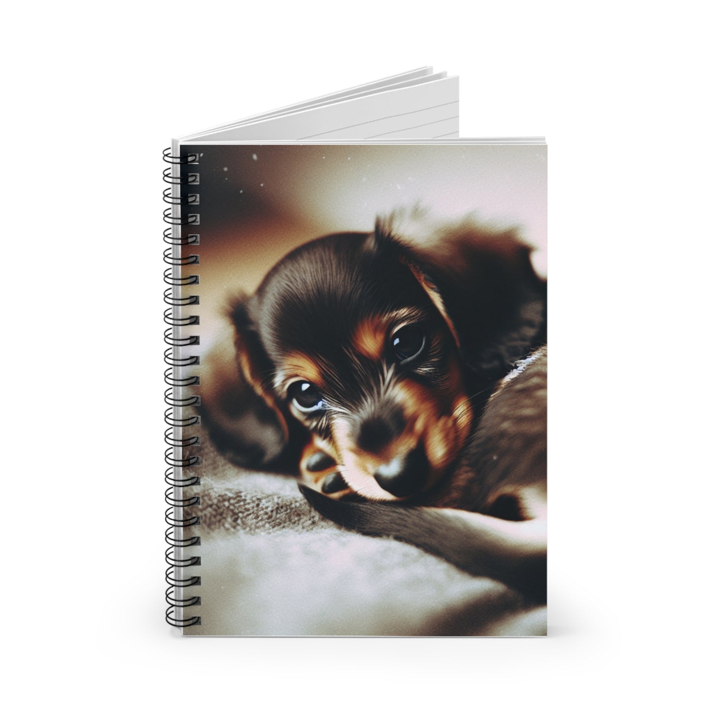 Dachshund Puppy Spiral Notebook