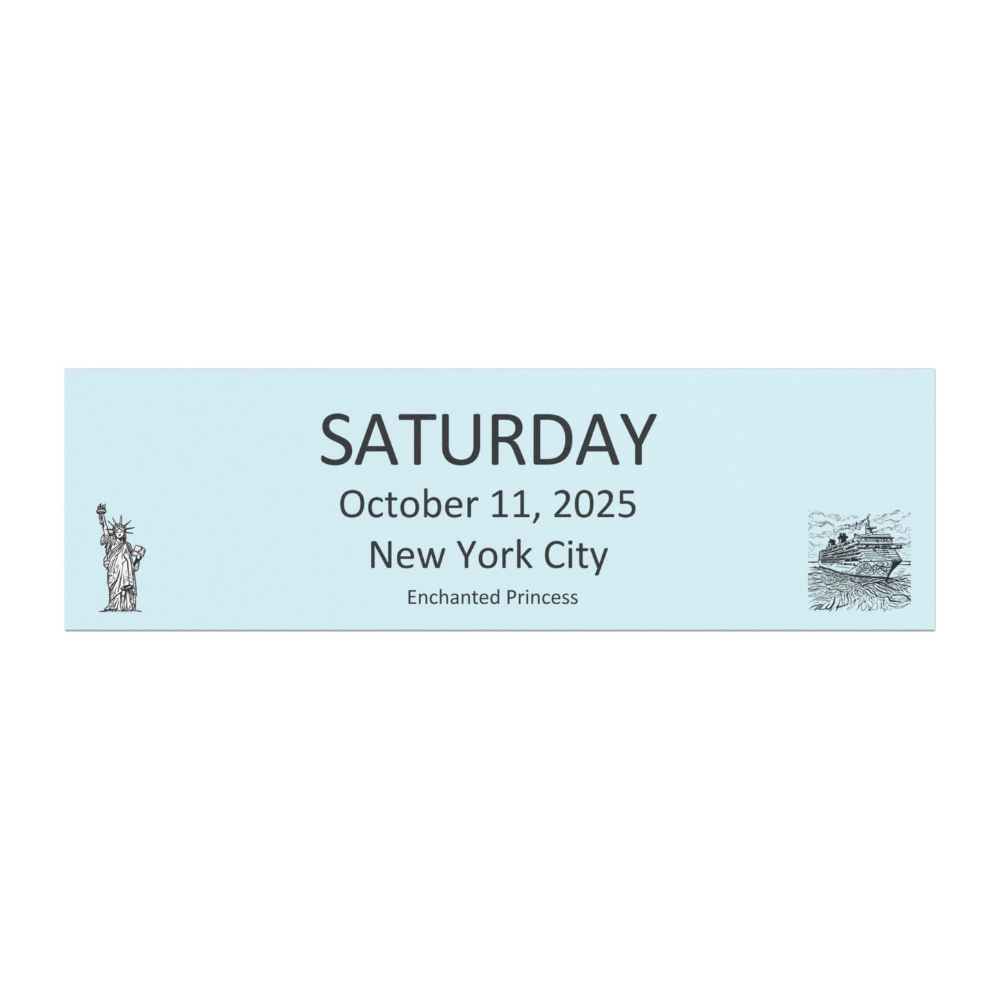 Enchanted Princess Saturday Magnet
