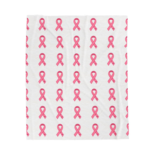 Pink Ribbon Awareness Blanket