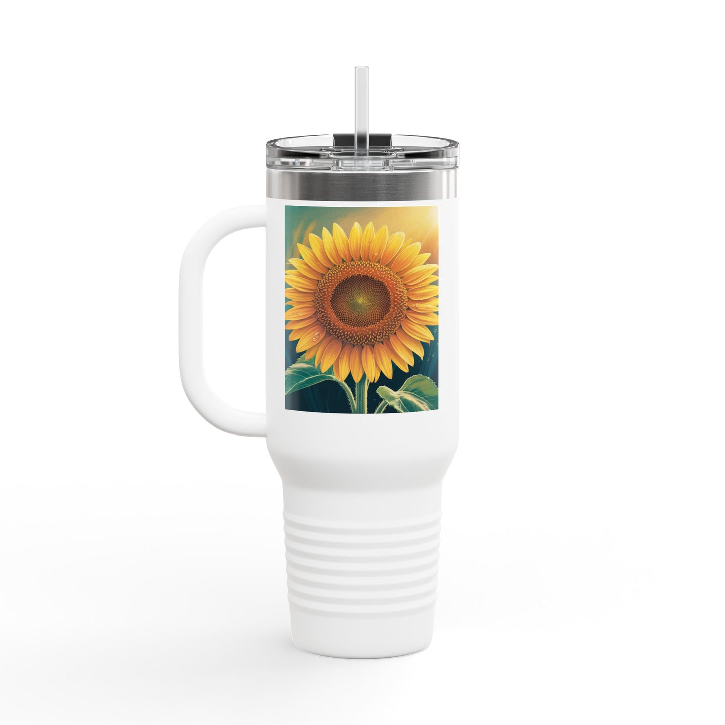 Sunflower Insulated Travel Mug - 40oz