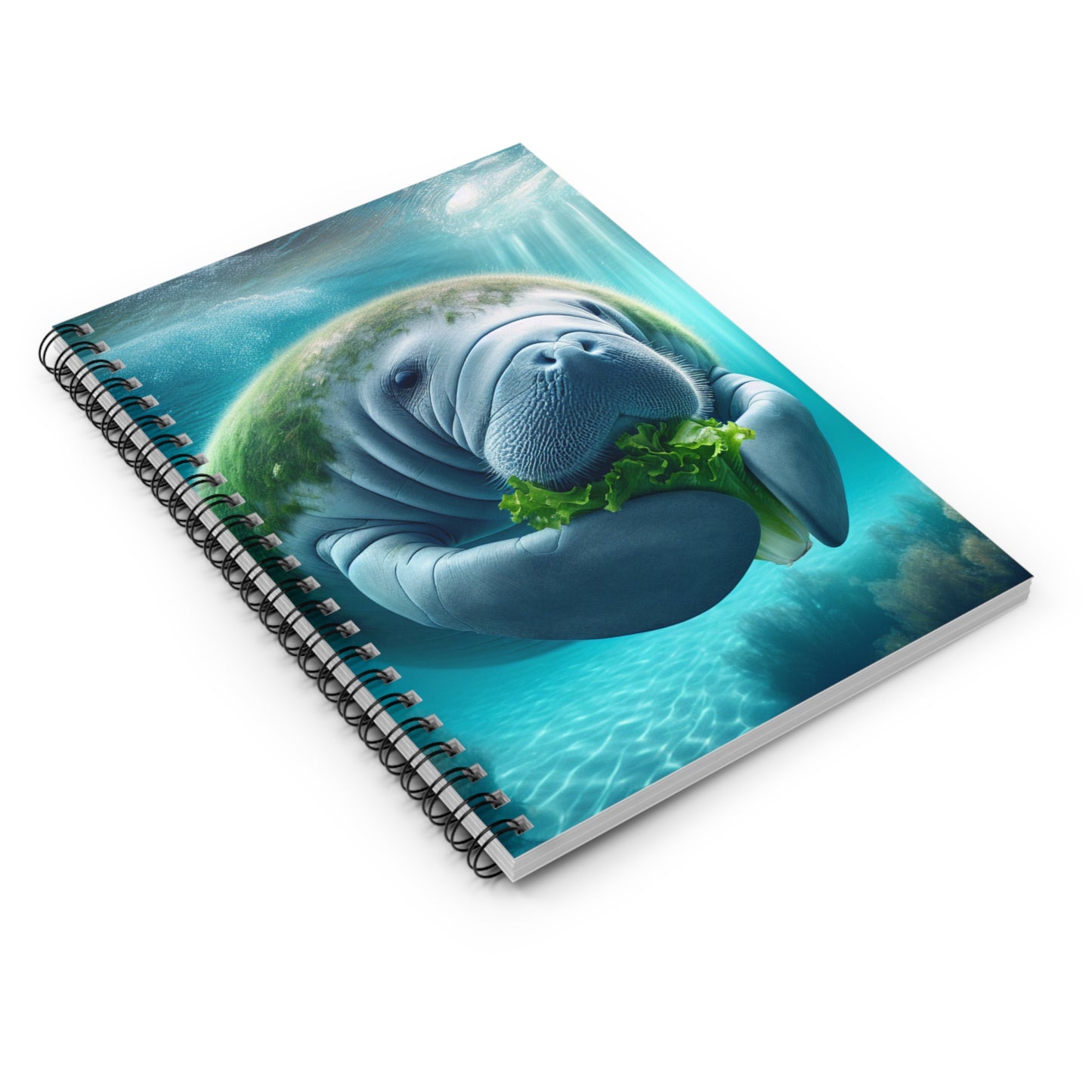 Manatee Spiral Notebook