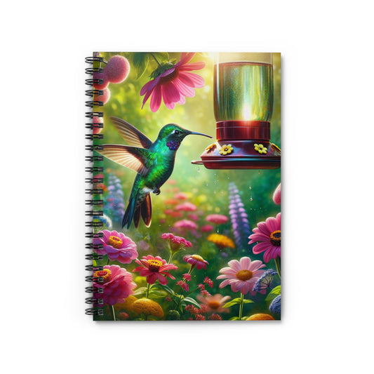 Hummingbird Spiral Notebook