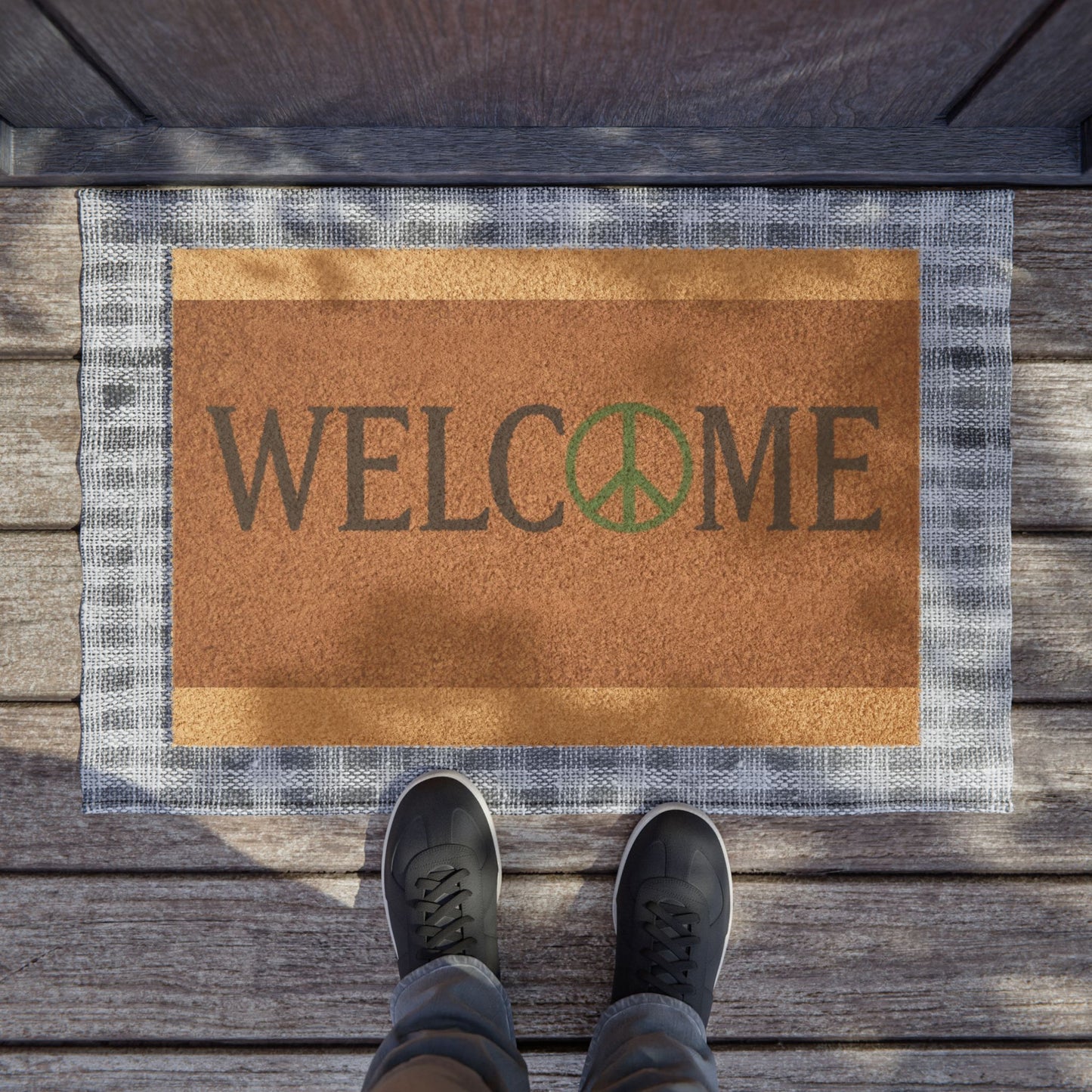 Peaceful Welcome Doormat