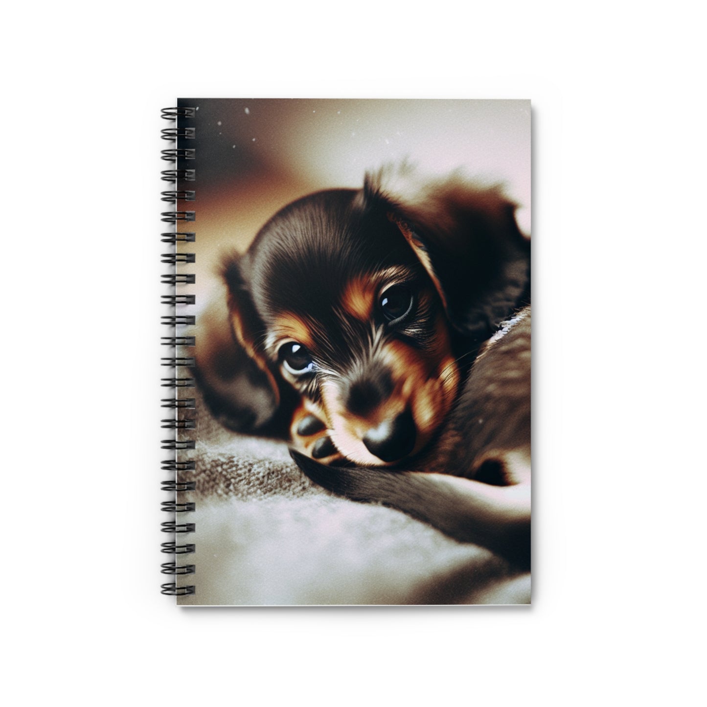 Dachshund Puppy Spiral Notebook